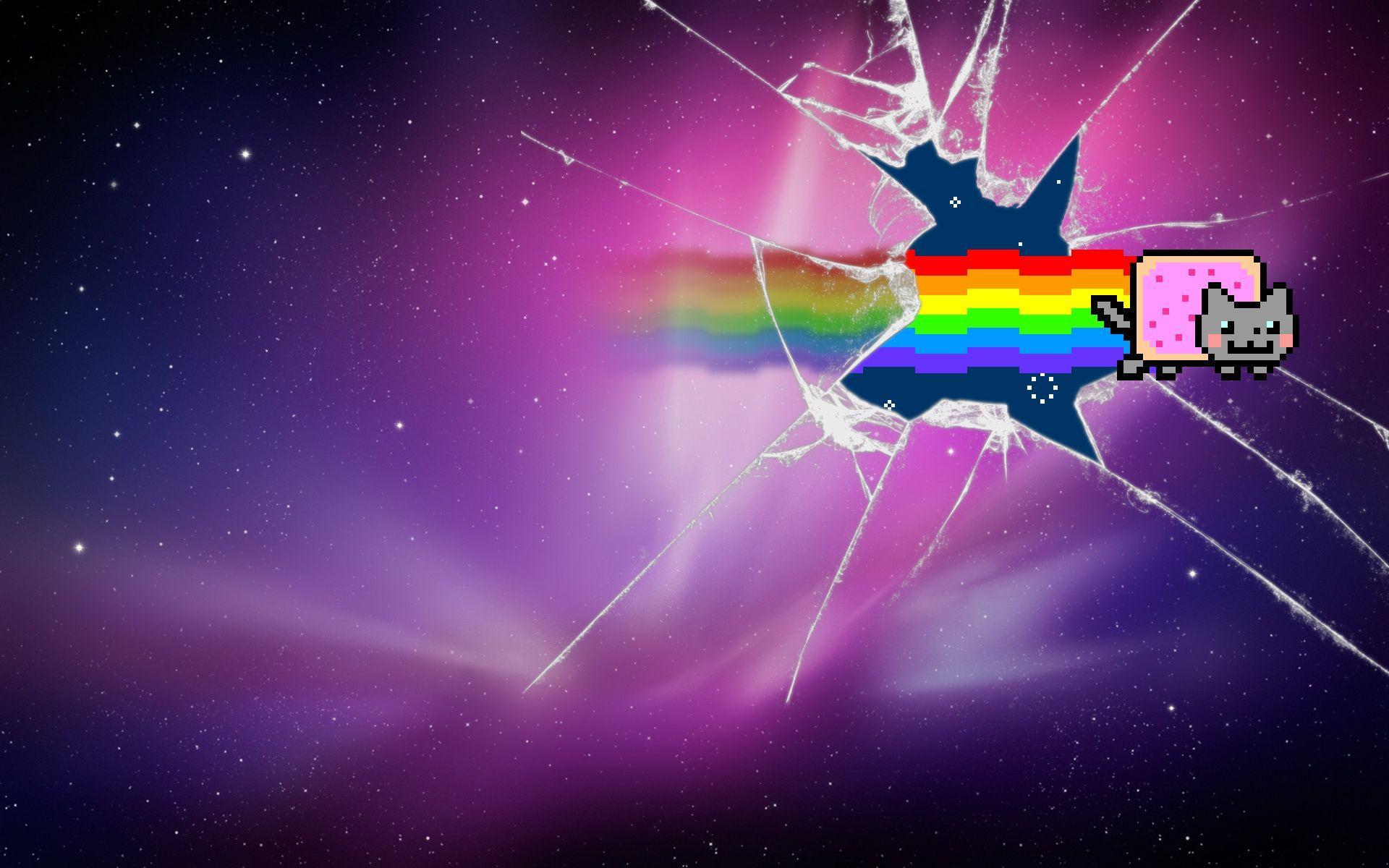 Rainbow Cat Wallpapers - Top Free Rainbow Cat Backgrounds - WallpaperAccess