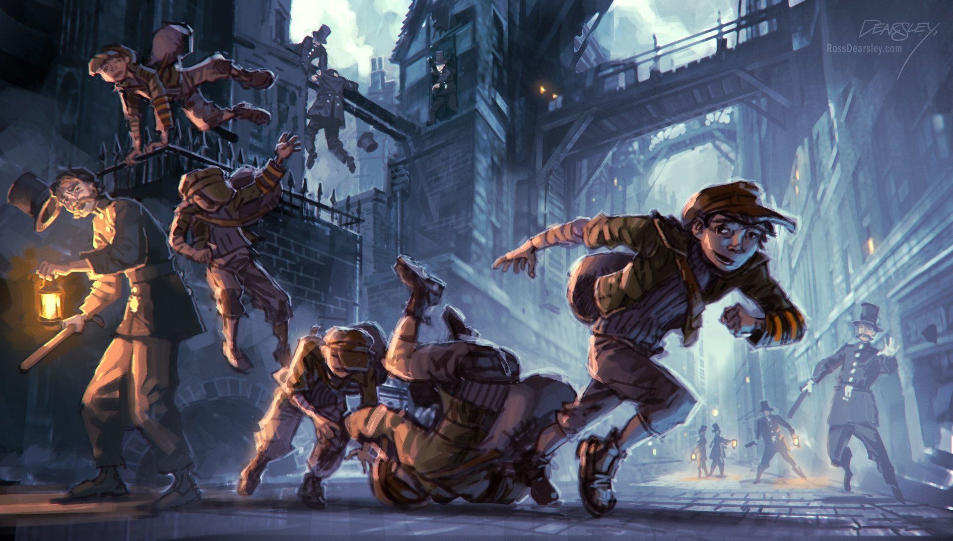1920x1090 Charles Dickens' Oliver Twist game concepts