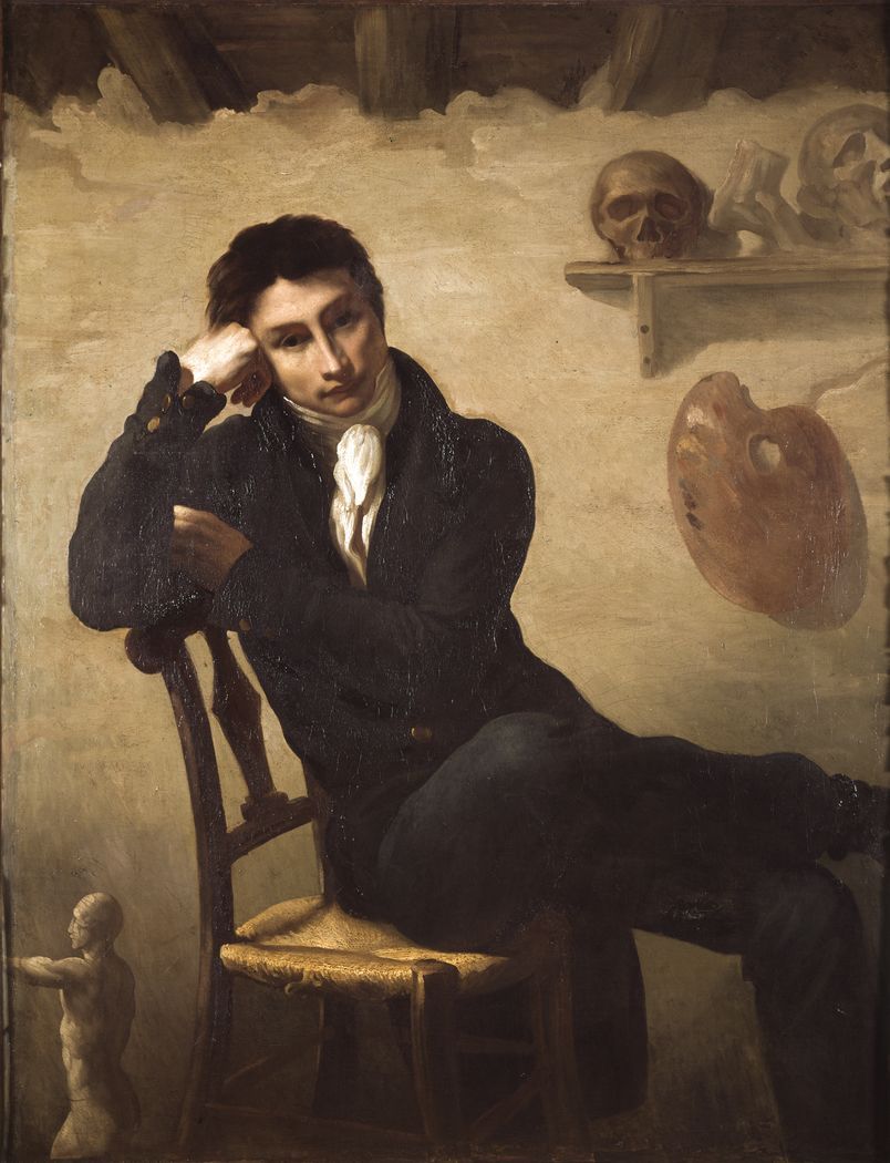 804x1050 Portrait of an artist in his studio