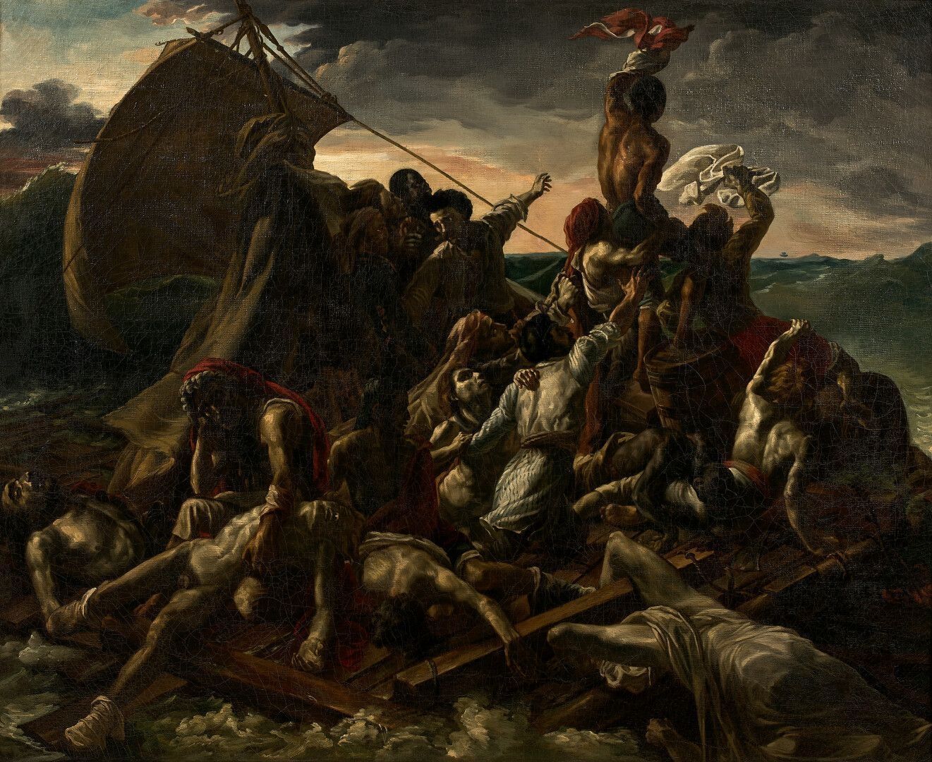 1321x1080 The Raft of the Medusa