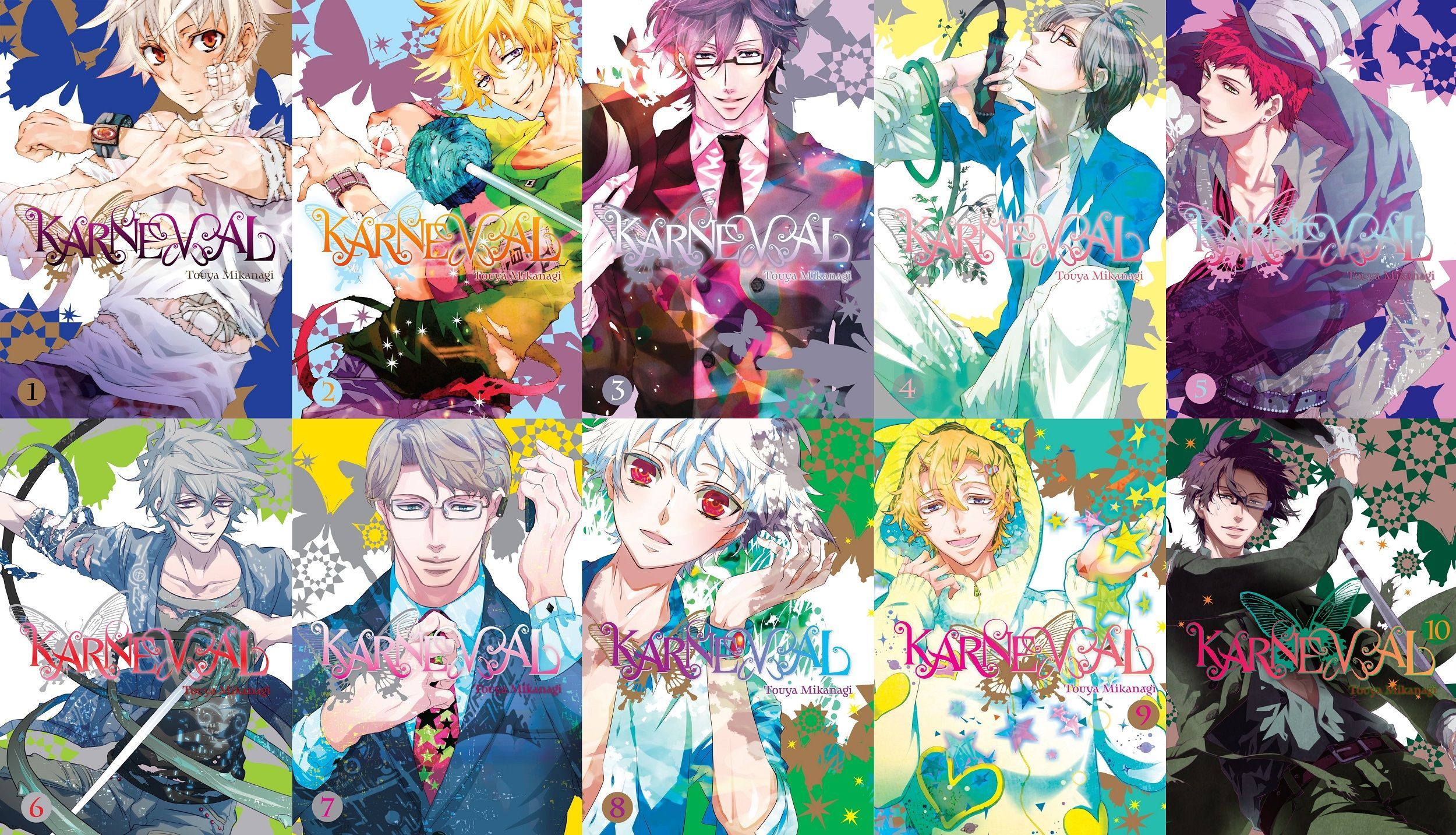 2500x1433 Touya Mikanagi's Karneval Volumes
