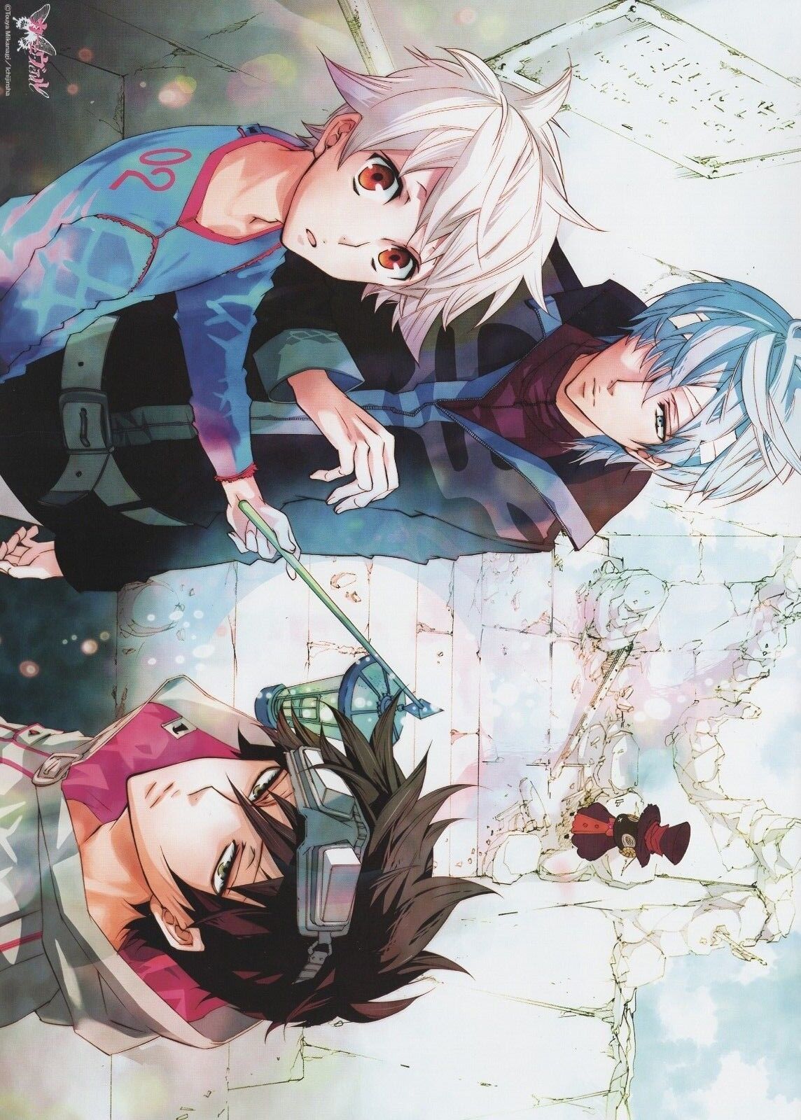 1144x1600 portrait poster Karneval anime Mikanagi