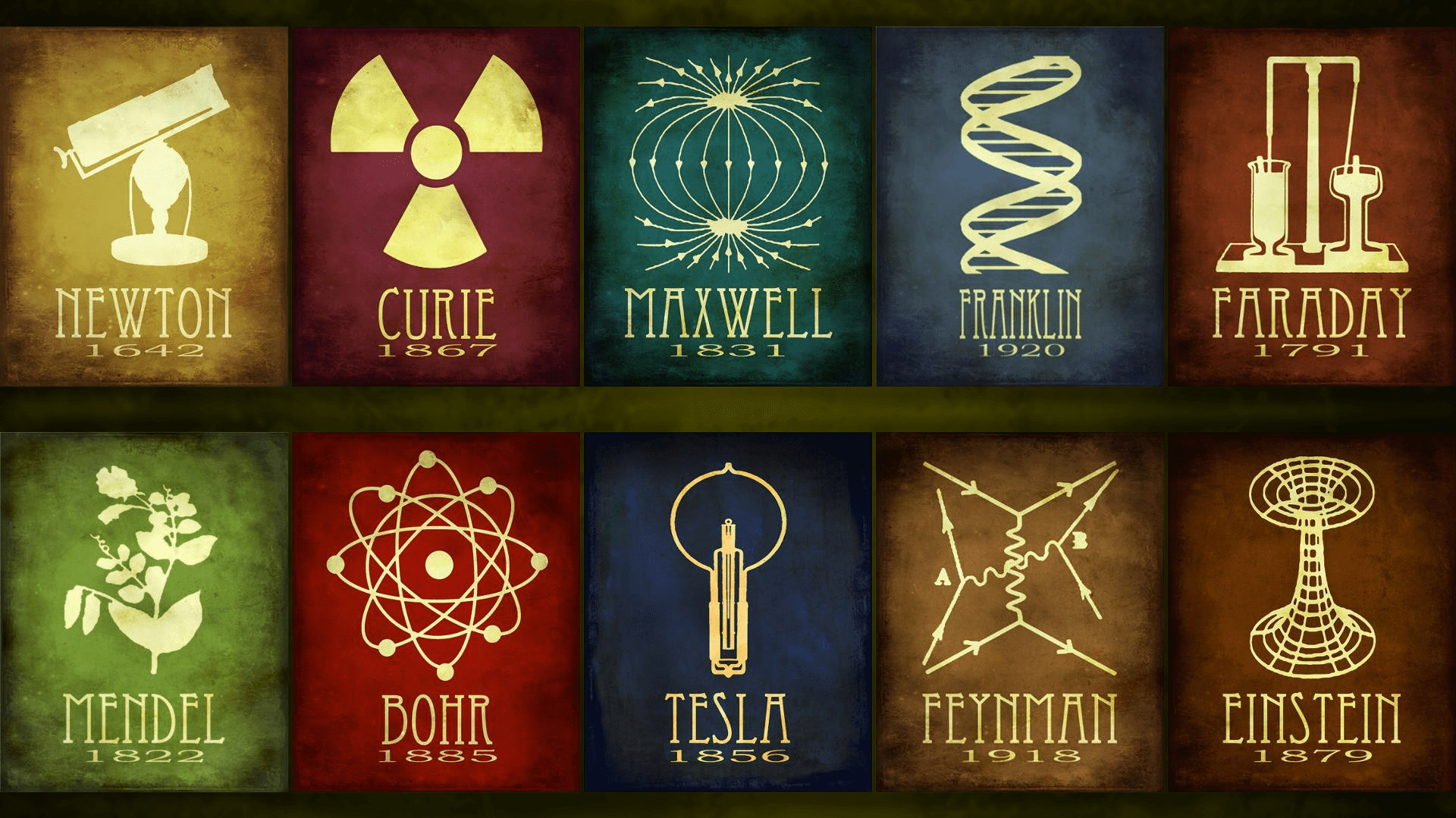 1920x1079 Niels Bohr, chemistry, physics, Nikola