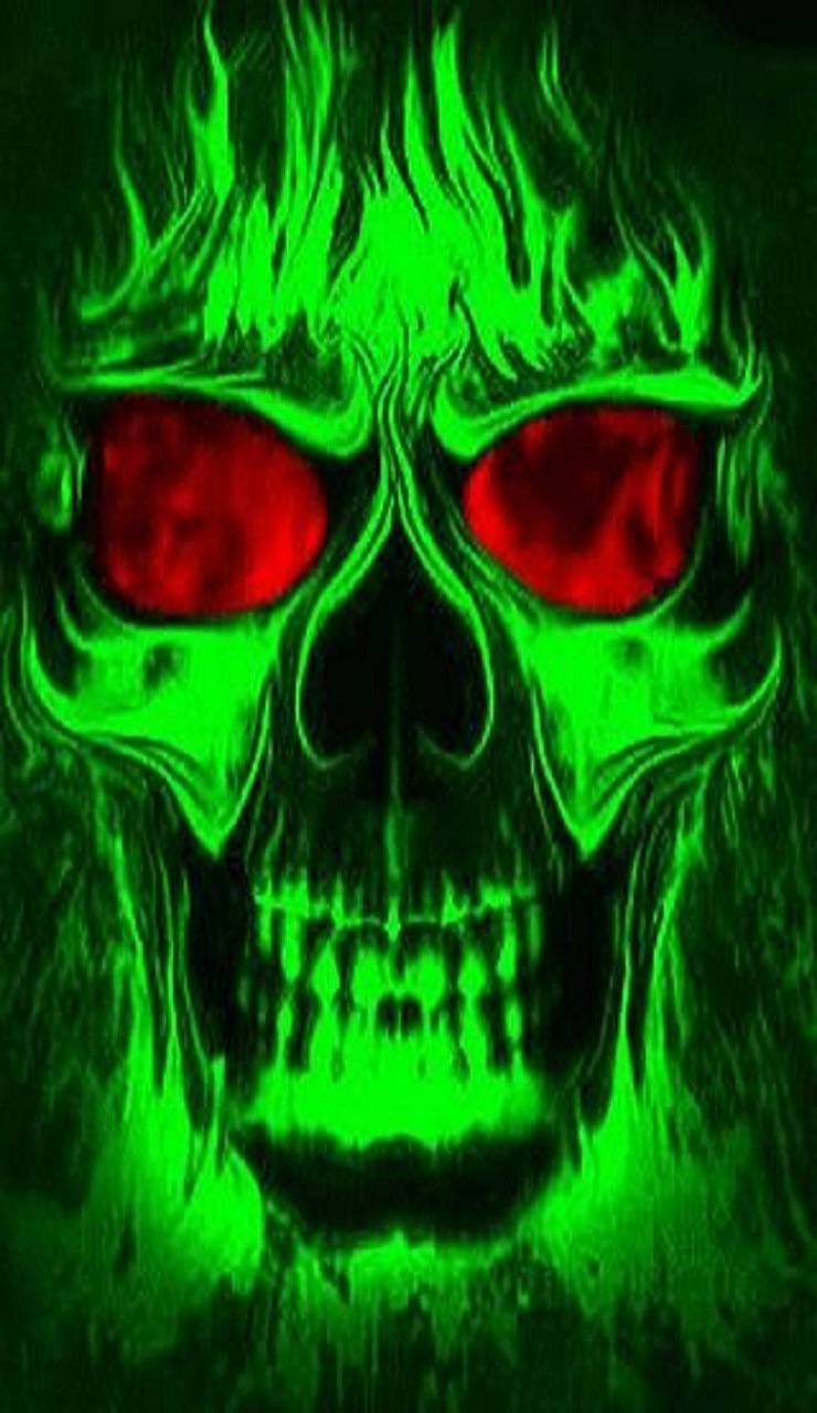 Neon Skull Wallpapers - Top Free Neon Skull Backgrounds - WallpaperAccess