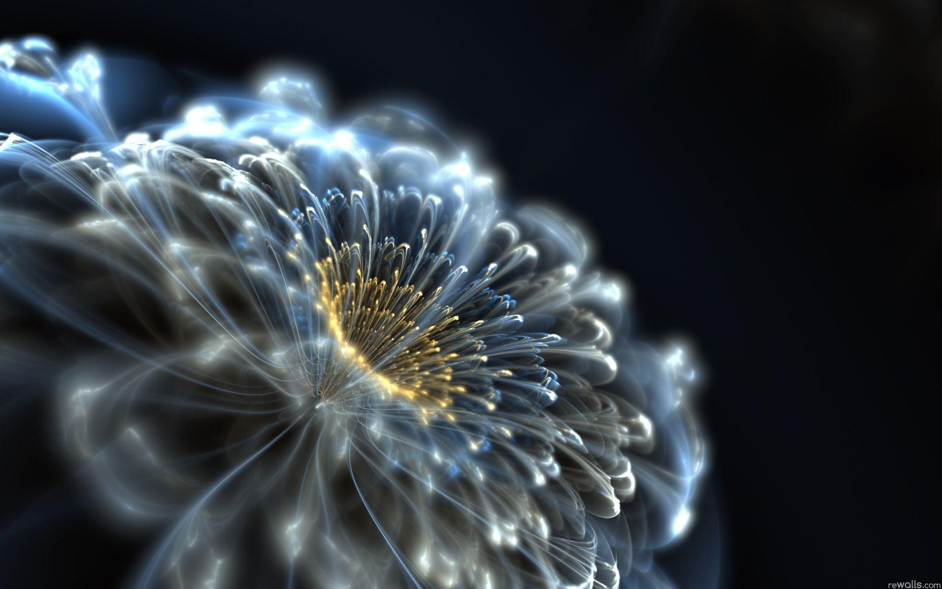 1920x1200 Wallpaper Abstract neon flower 1920x1200 HD Picture, Image