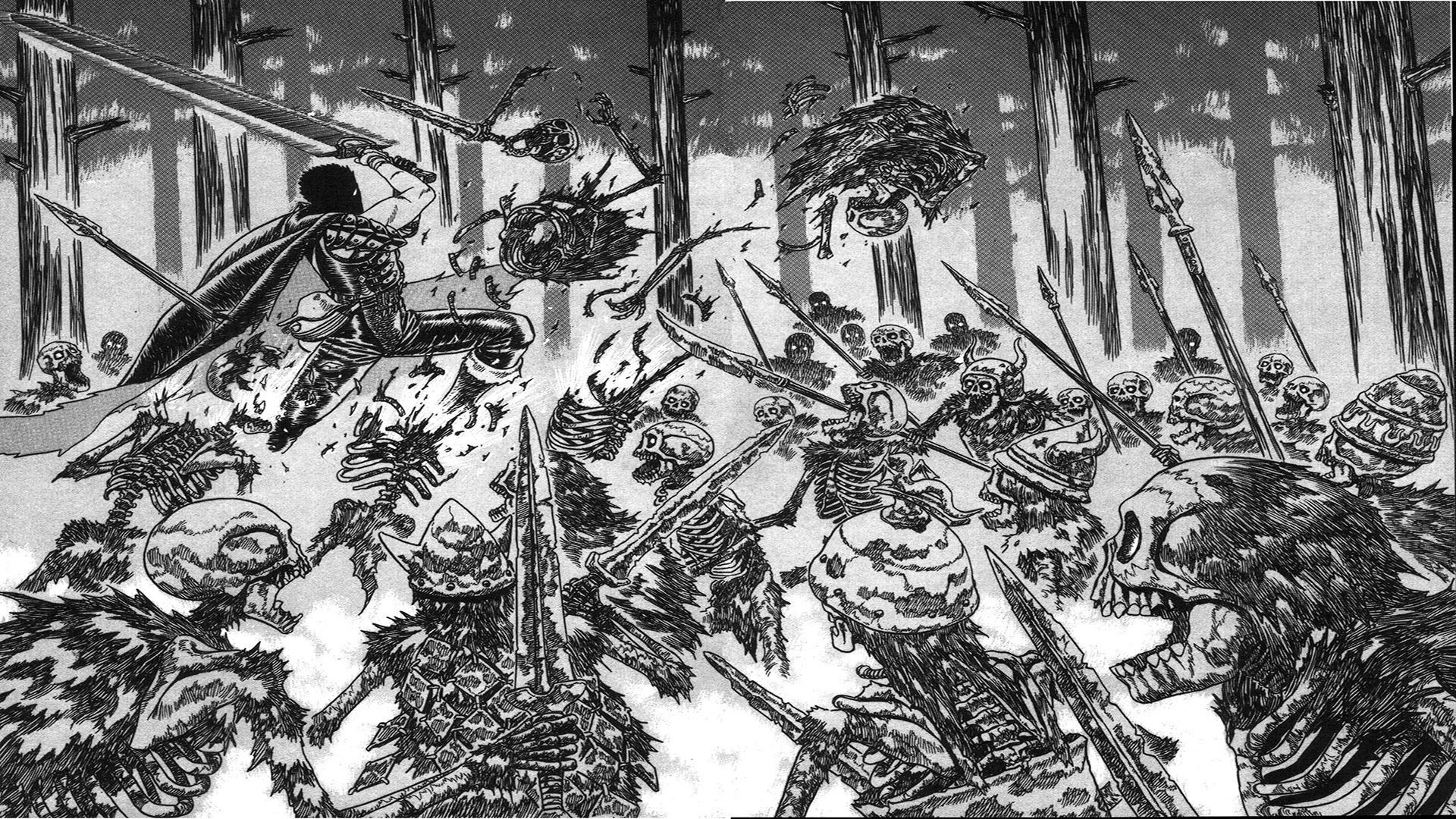 1920x1080 anime men, Berserk, Guts, manga