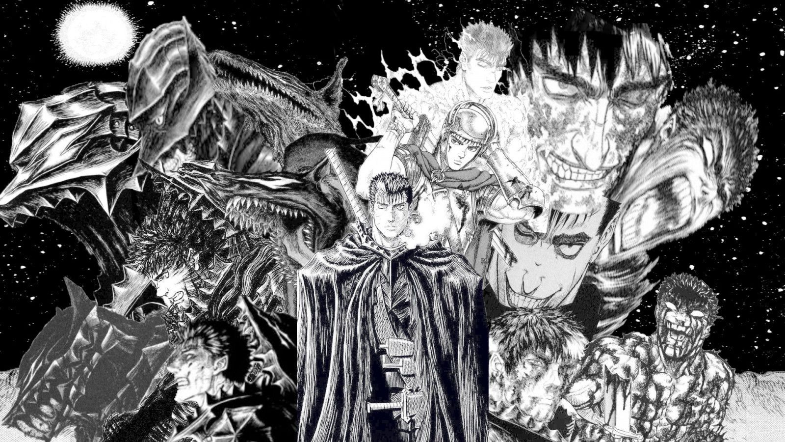1600x900 Berserk Manga Series Widescreen