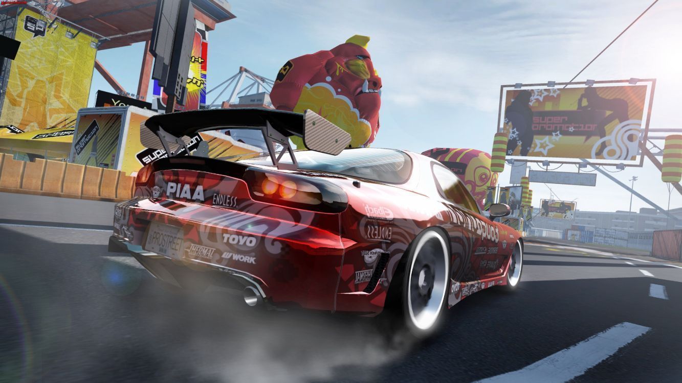 1333x750 Wallpaper Red Ferrari f 1 on Race Track