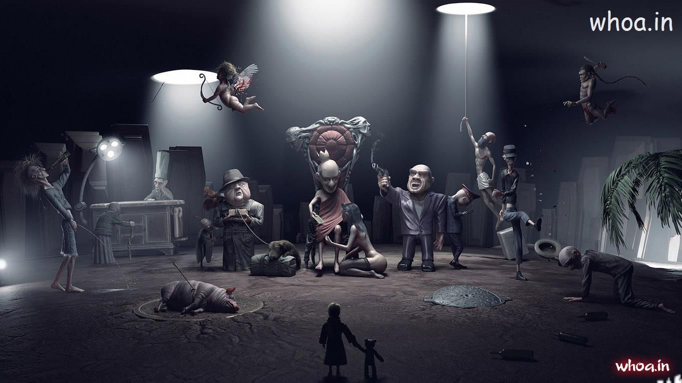 1366x768 Wallpaper For Cartoon Movie 3D And HD