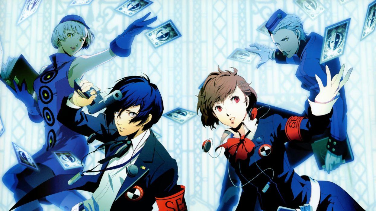 1245x700 Persona series Persona 3 Arisato Minato Persona 3 Portable