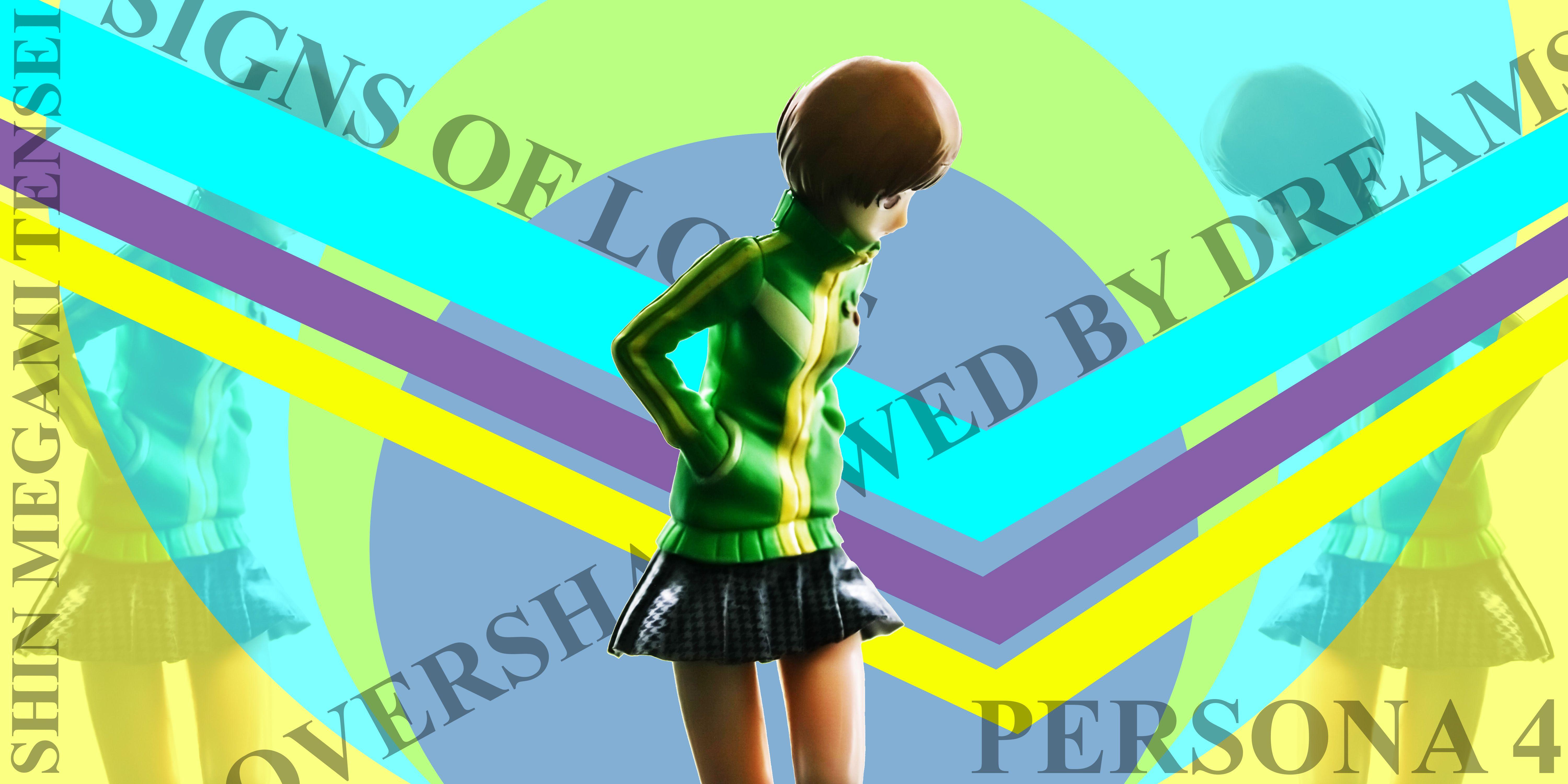 6000x3000 Chie Satonaka (P4) wallpaper that i made :)