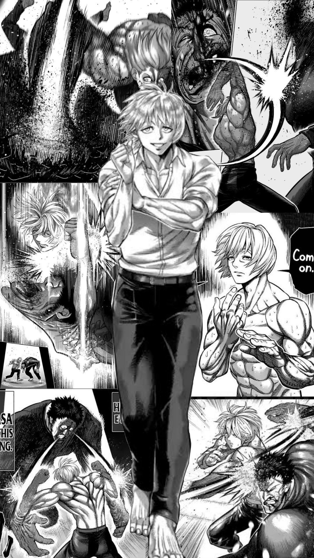 1080x1920 Kengan wallpaper misasa. Manga art