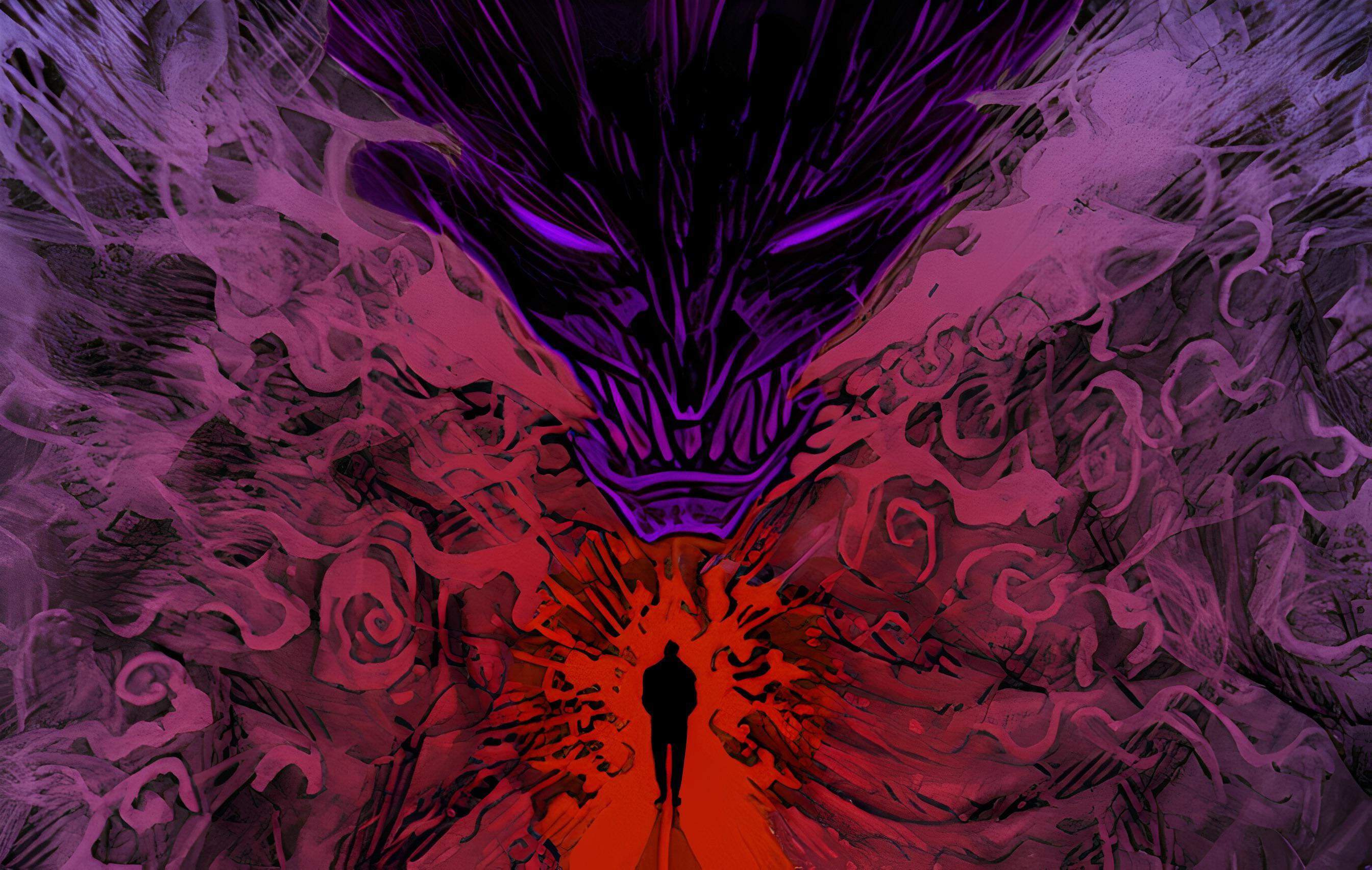 2688x1704 Colorized Kengan panels for my