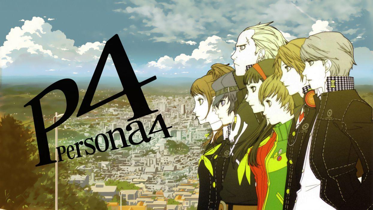 1244x700 Persona series Persona 4 Hanamura Yosuke Narukami Yuu