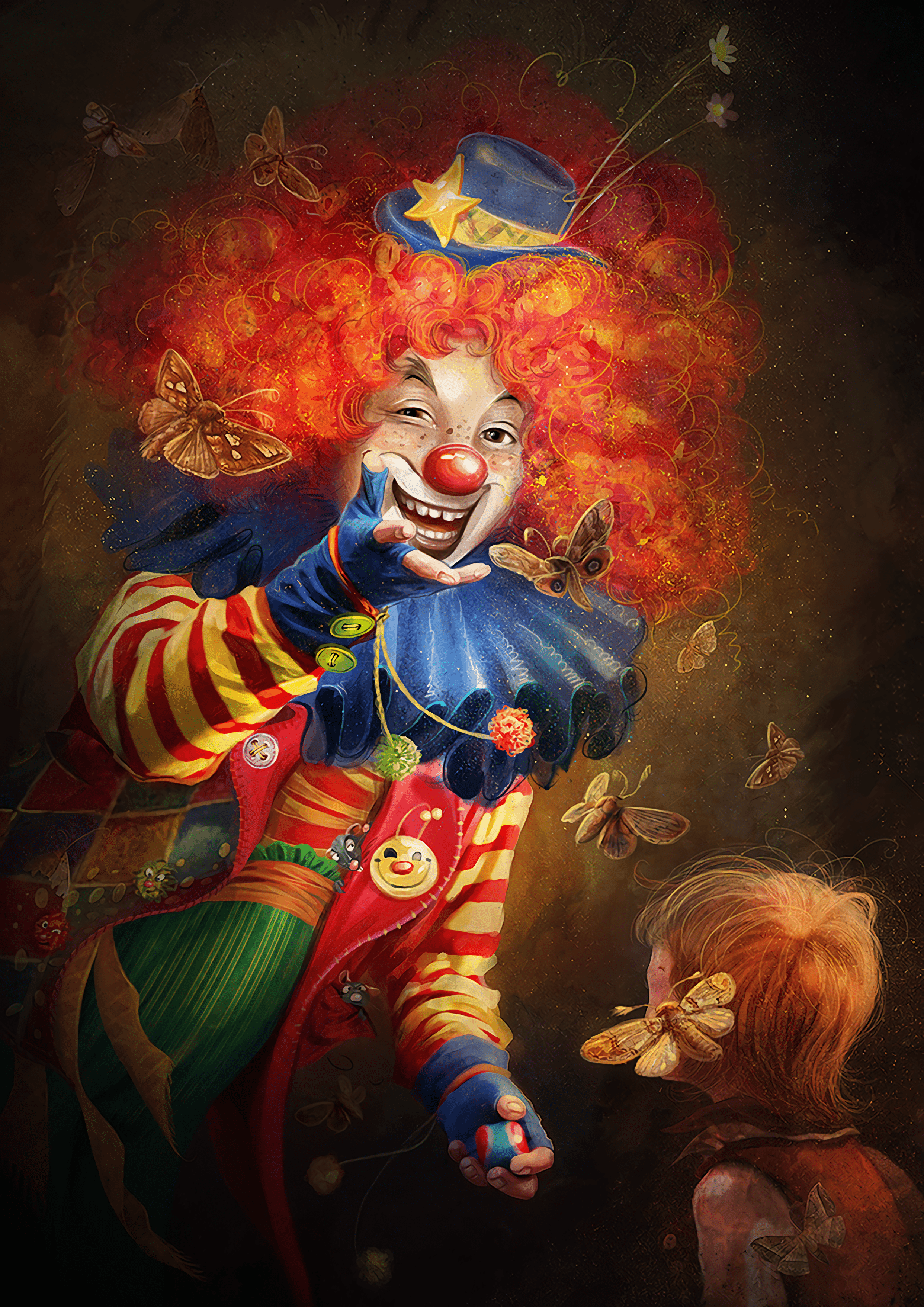 Happy Clown Wallpaper