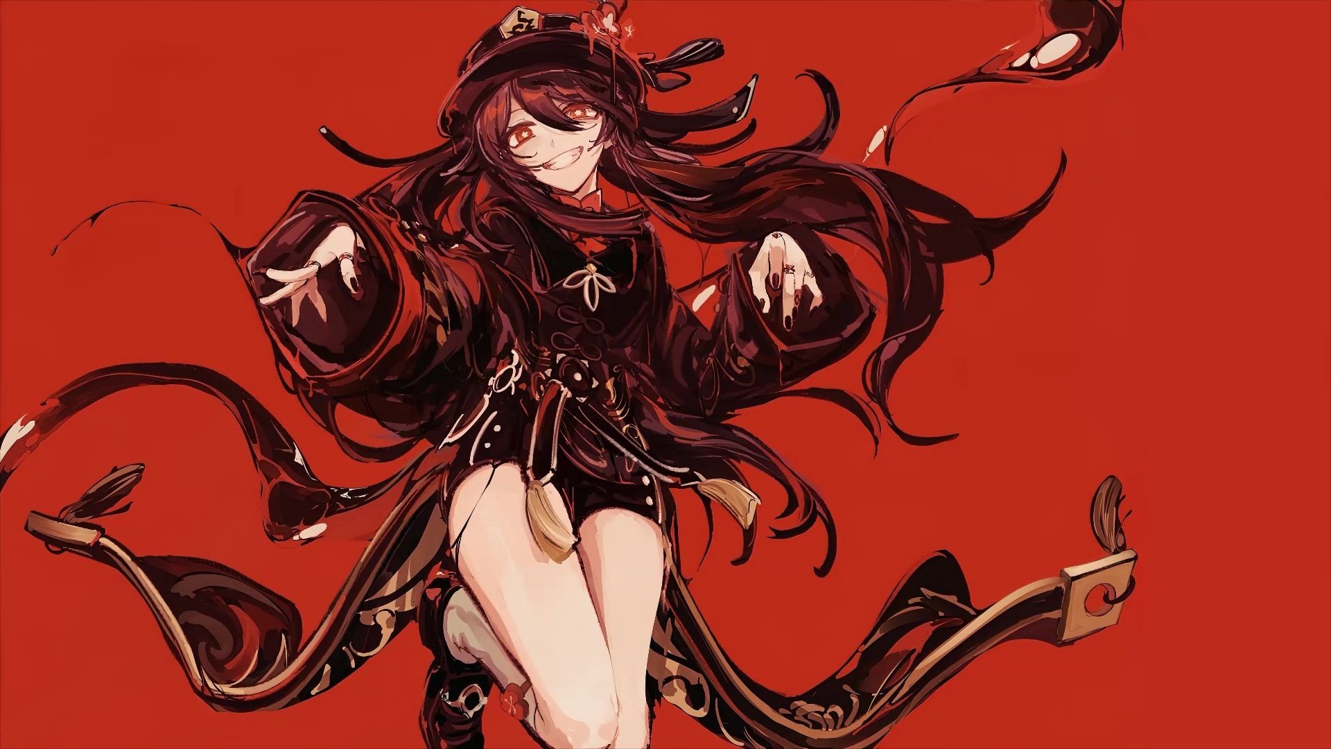 1920x1080 Genshin Impact Hu Tao Wallpaper Engine