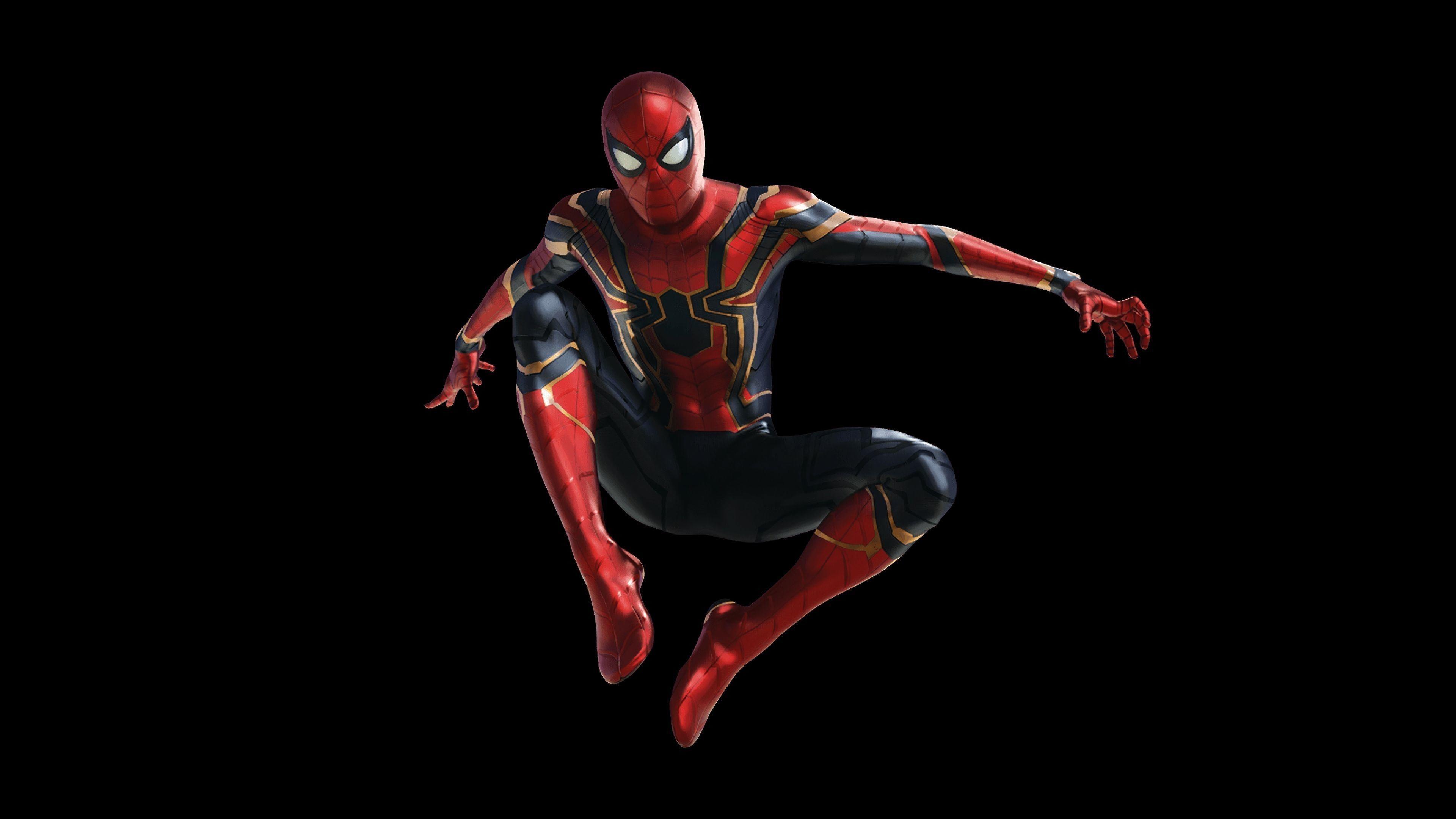3840x2160 Iron Spider Man 4K Desktop Background Wallpaper