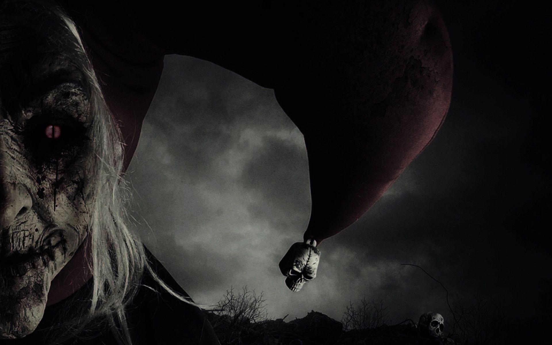 1920x1200 Evil Clown Wallpaper