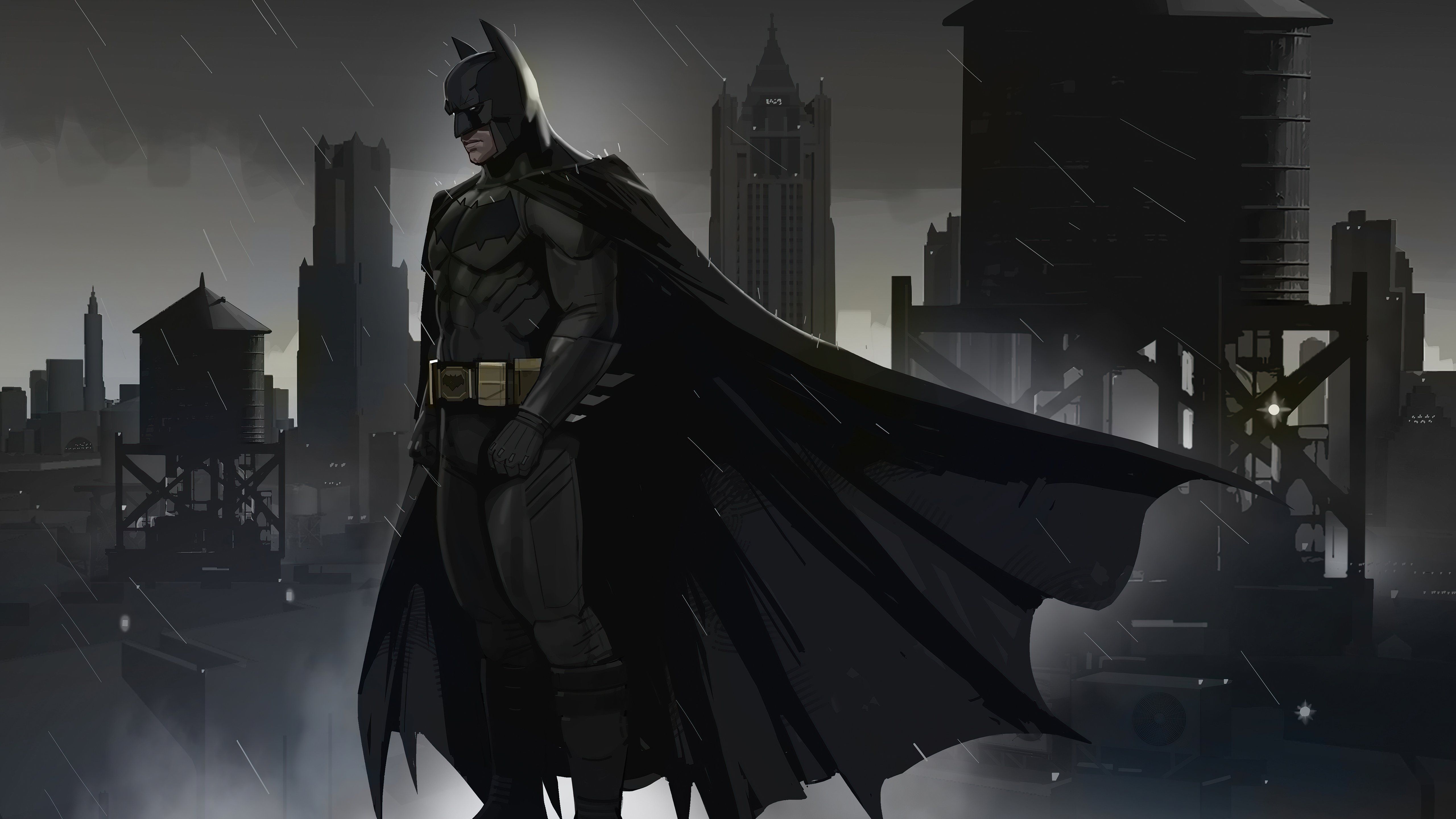 5120x2880 Batman Dreams in darkness Wallpaper 5k