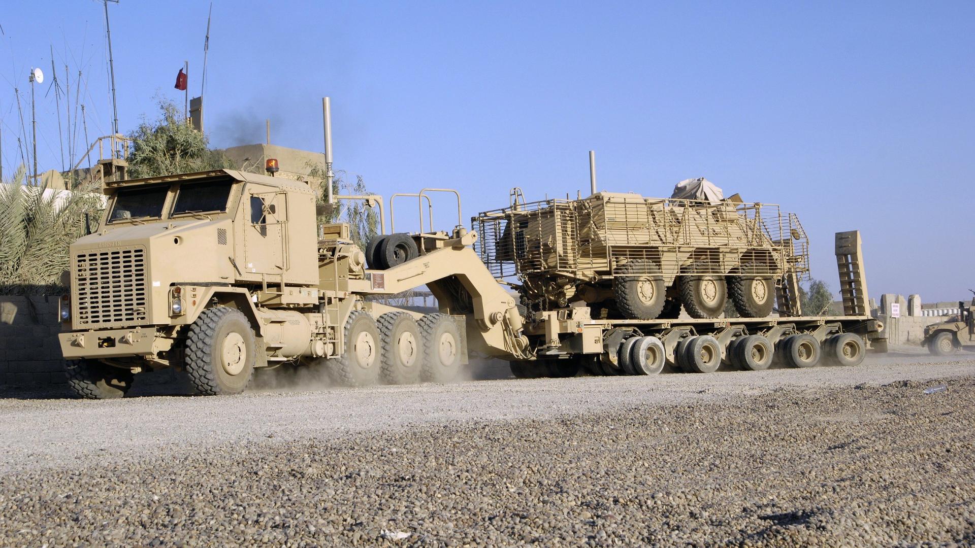 1920x1080 Military Truck Wallpaper