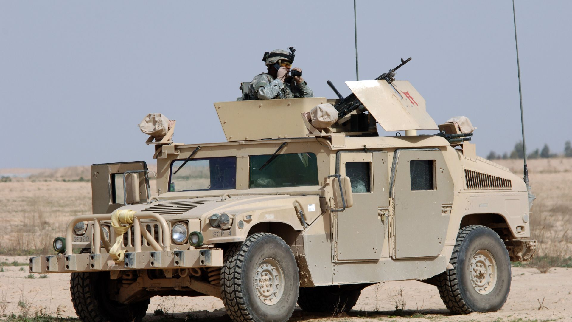 1920x1080 Wallpaper Humvee, light truck, United