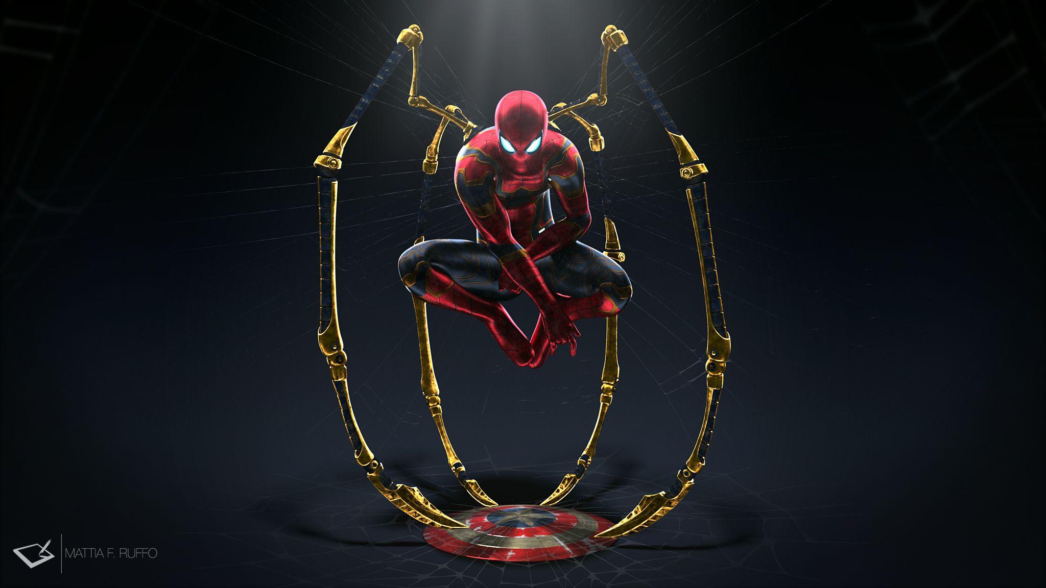 Iron Spider 4K Wallpapers - Top Free Iron Spider 4K Backgrounds -  WallpaperAccess