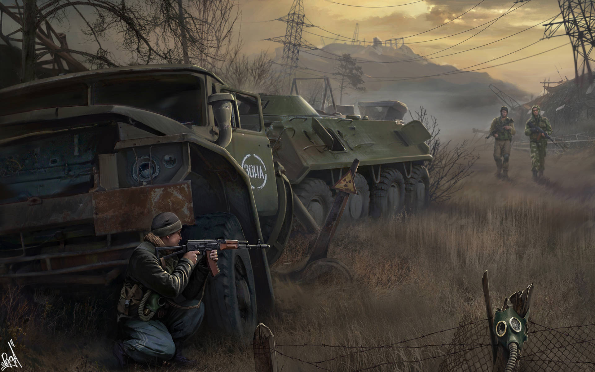1920x1200 Military Truck Wallpaper