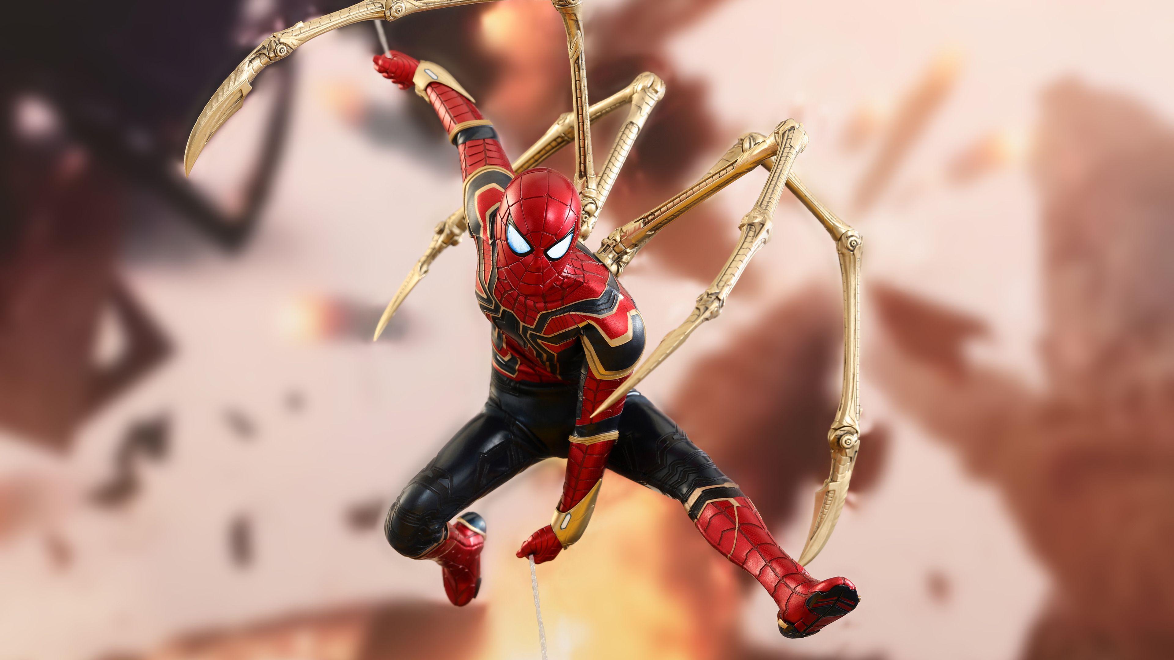 3840x2160 Iron Spider 4K Wallpaper