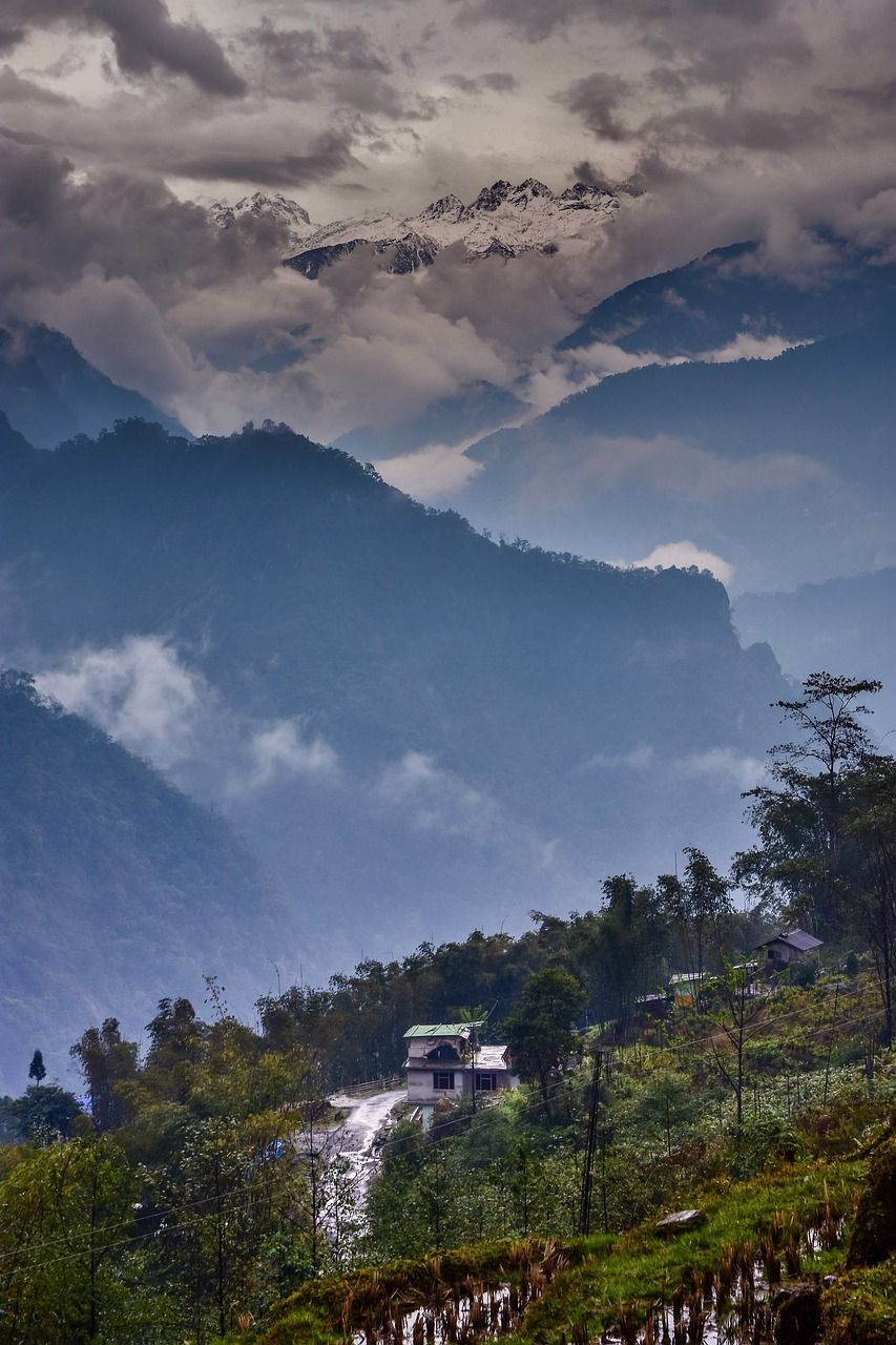 853x1280 Free Kangchenjunga & Sikkim Image