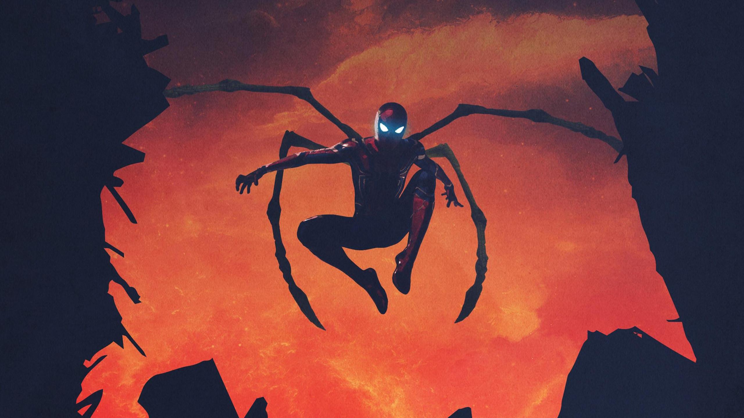 2560x1440 Iron Spider Wallpaper