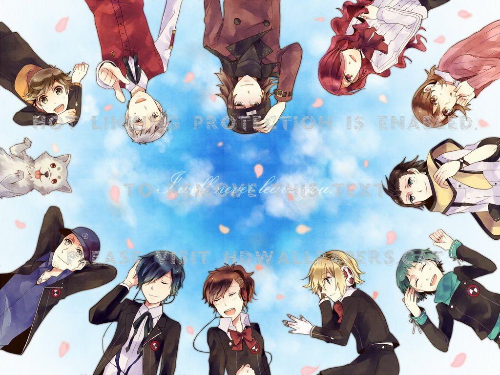 1024x768 persona 3 minato arisato mitsuru yukari