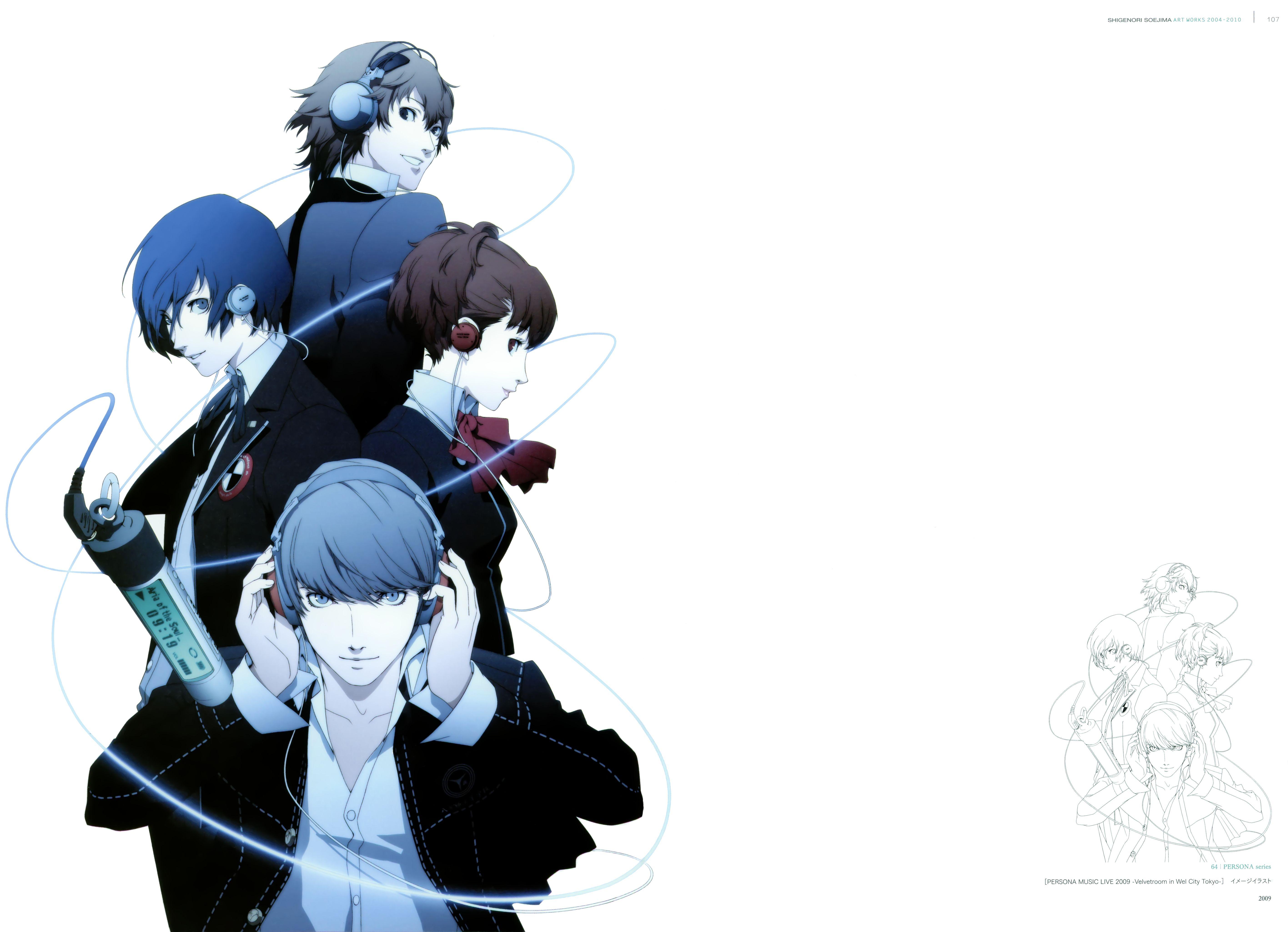 5665x4098 Shin Megami Tensei: Persona 3 and Scan Gallery