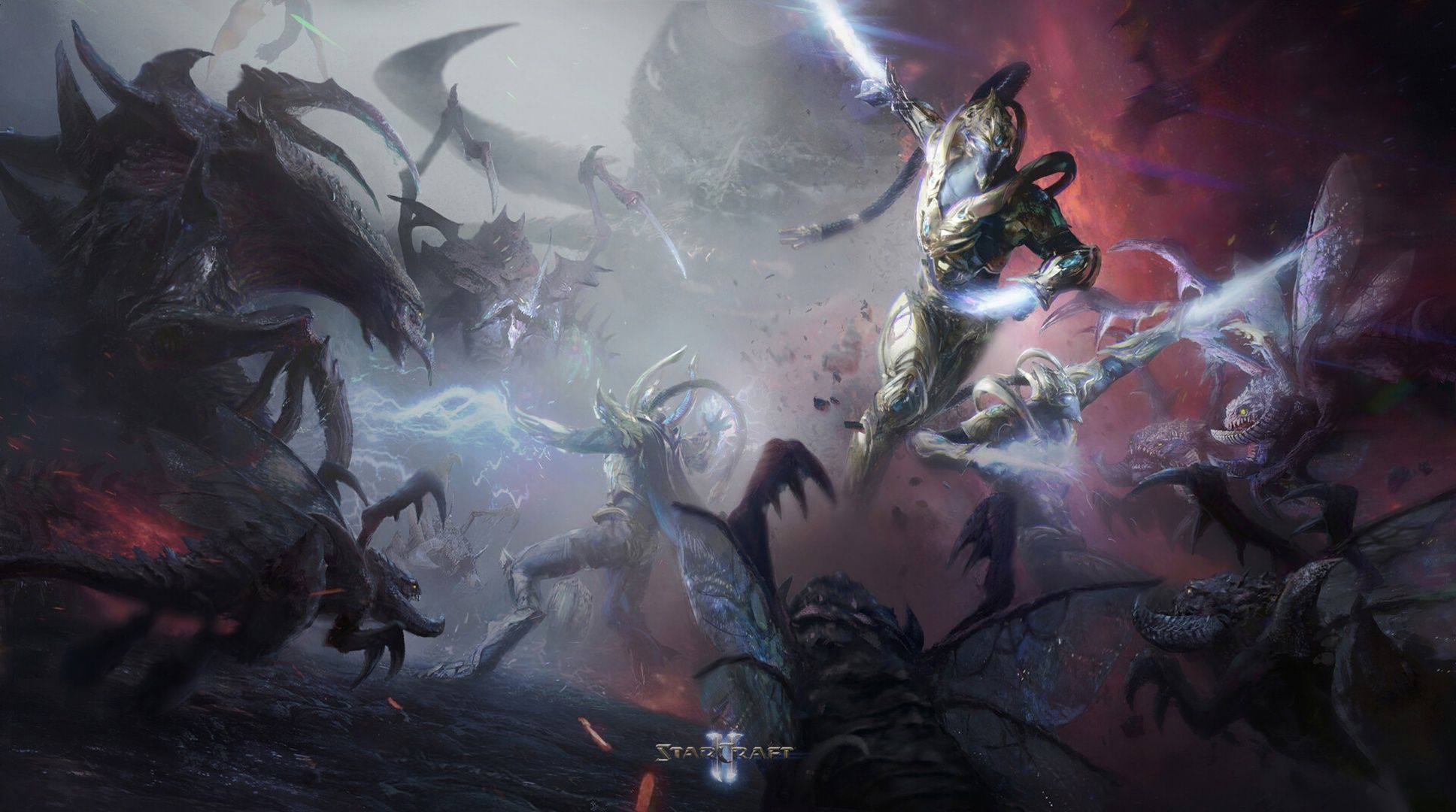 1936x1080 Download Zerg (Starcraft) Video Game Starcraft II HD Wallpaperx1080