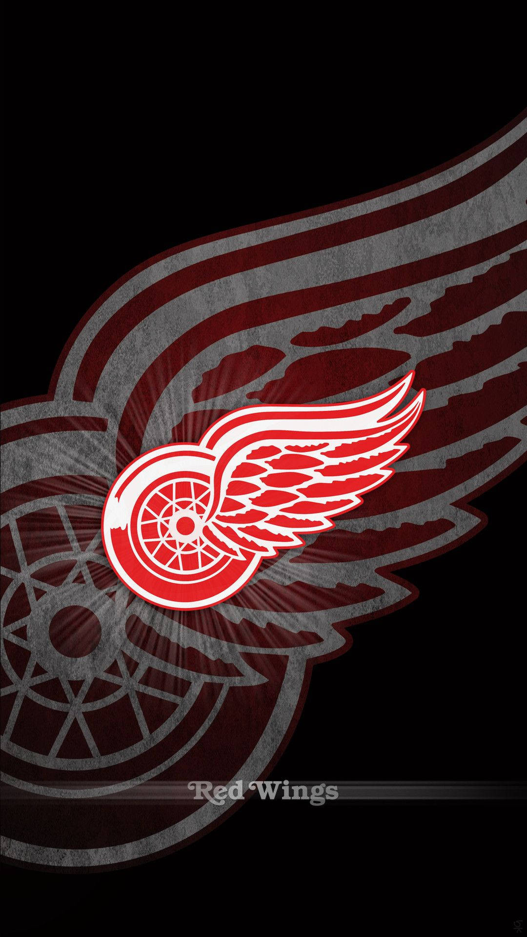1080x1920 Detroit Red Wings Wallpaper