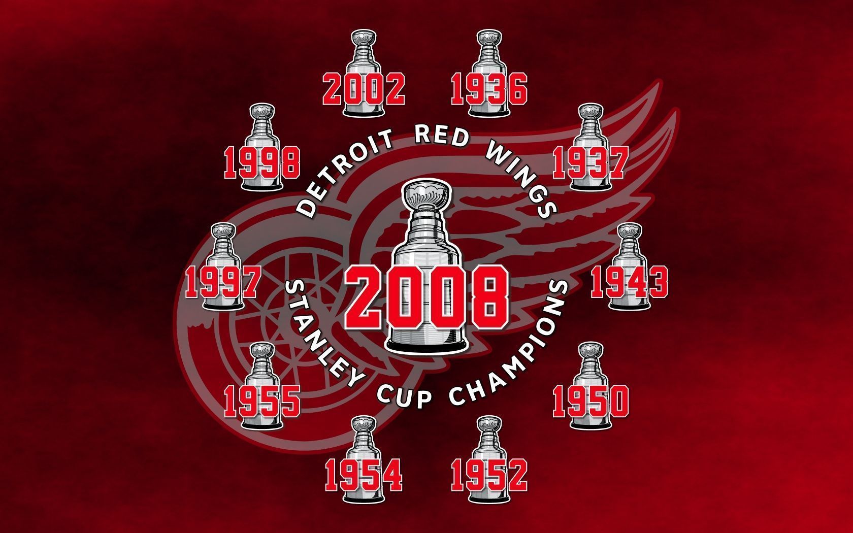 1680x1050 Sports Detroit Red Wings Wallpaper