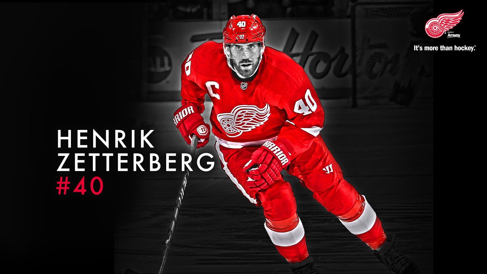 1600x900 Hockey Henrik Zetterberg Detroit Red