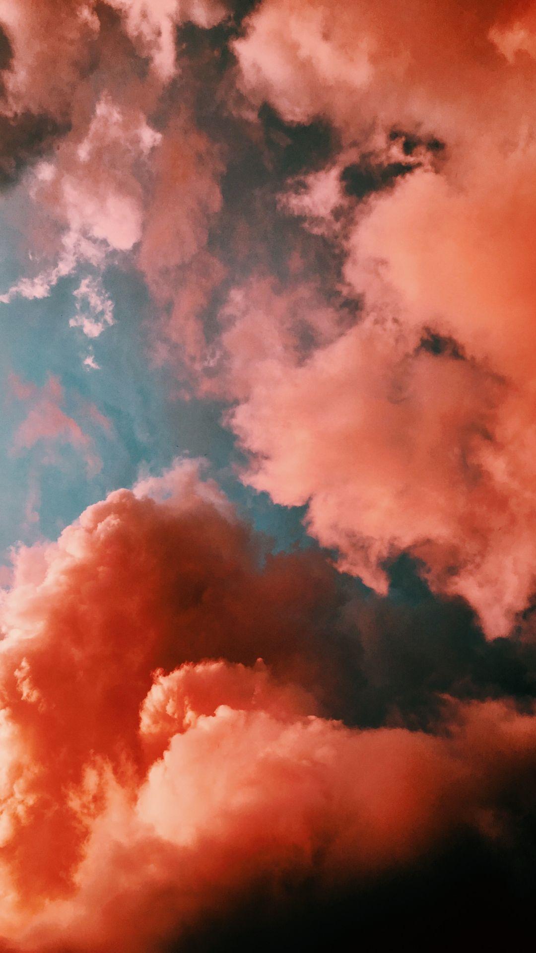 1080x1920 Cloud, Orange, Sky iPhone Wallpaper