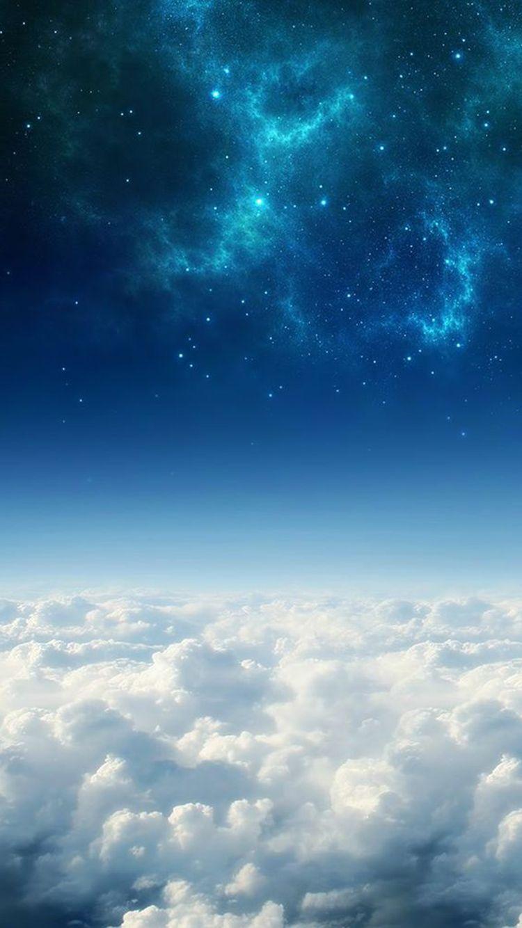 750x1334 Space Above The Clouds iPhone 6 Wallpaper. Cloud wallpaper