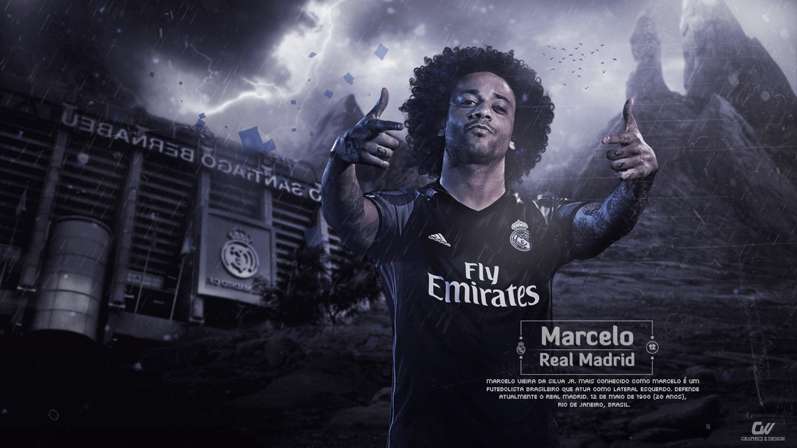 Marcelo   Real madrid wallpapers Real madrid cr7 Madrid wallpaper