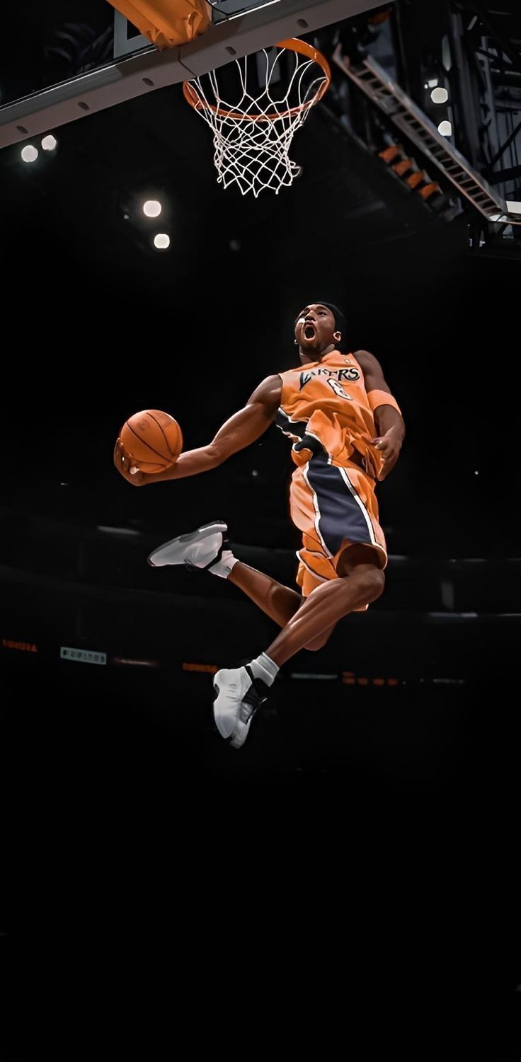 736x1501 Kobe Bryant dunk wallpaper NBA Lakers hd