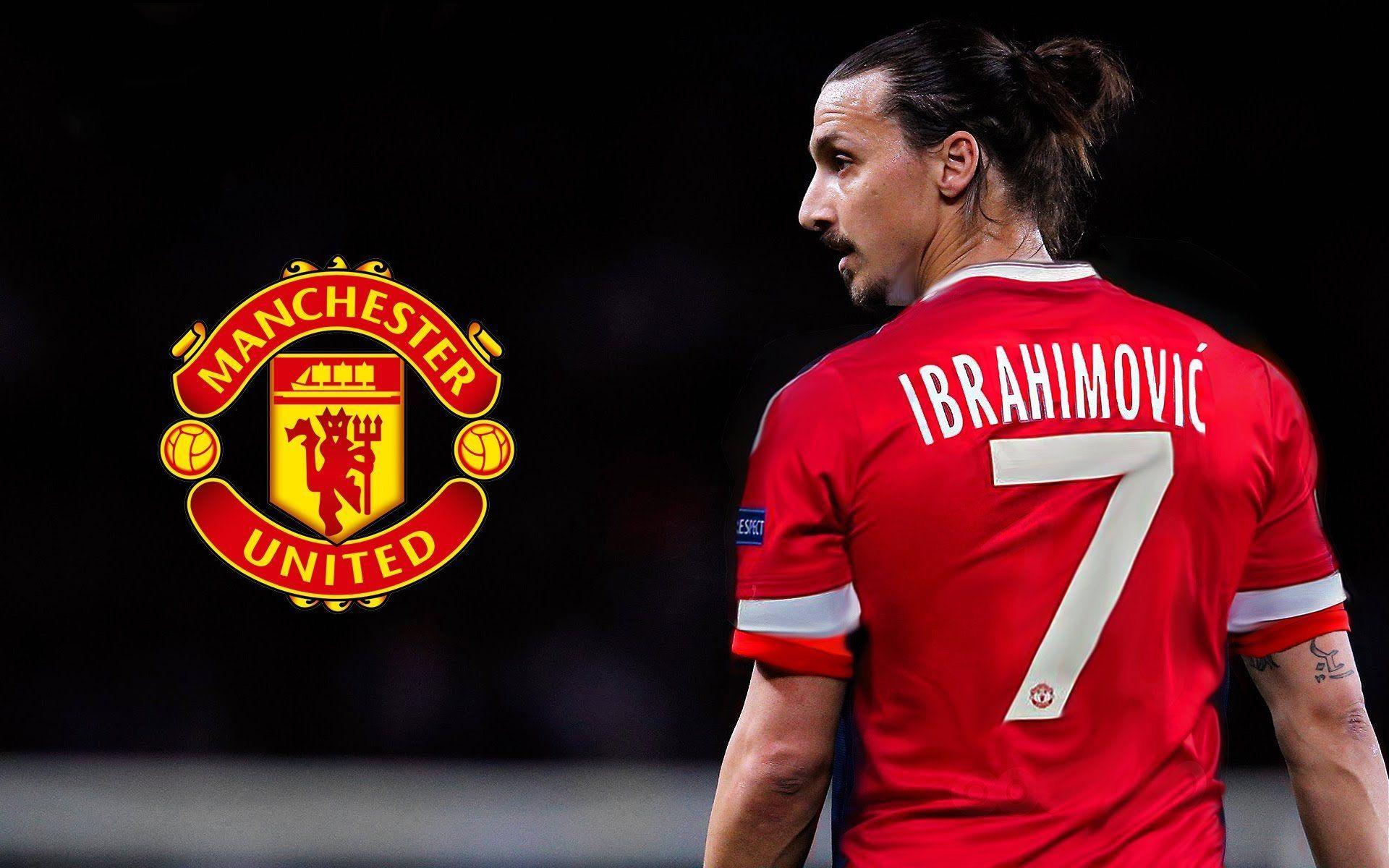 1920x1200 Download wallpaper Zlatan Ibrahimovic, MU, Premier League