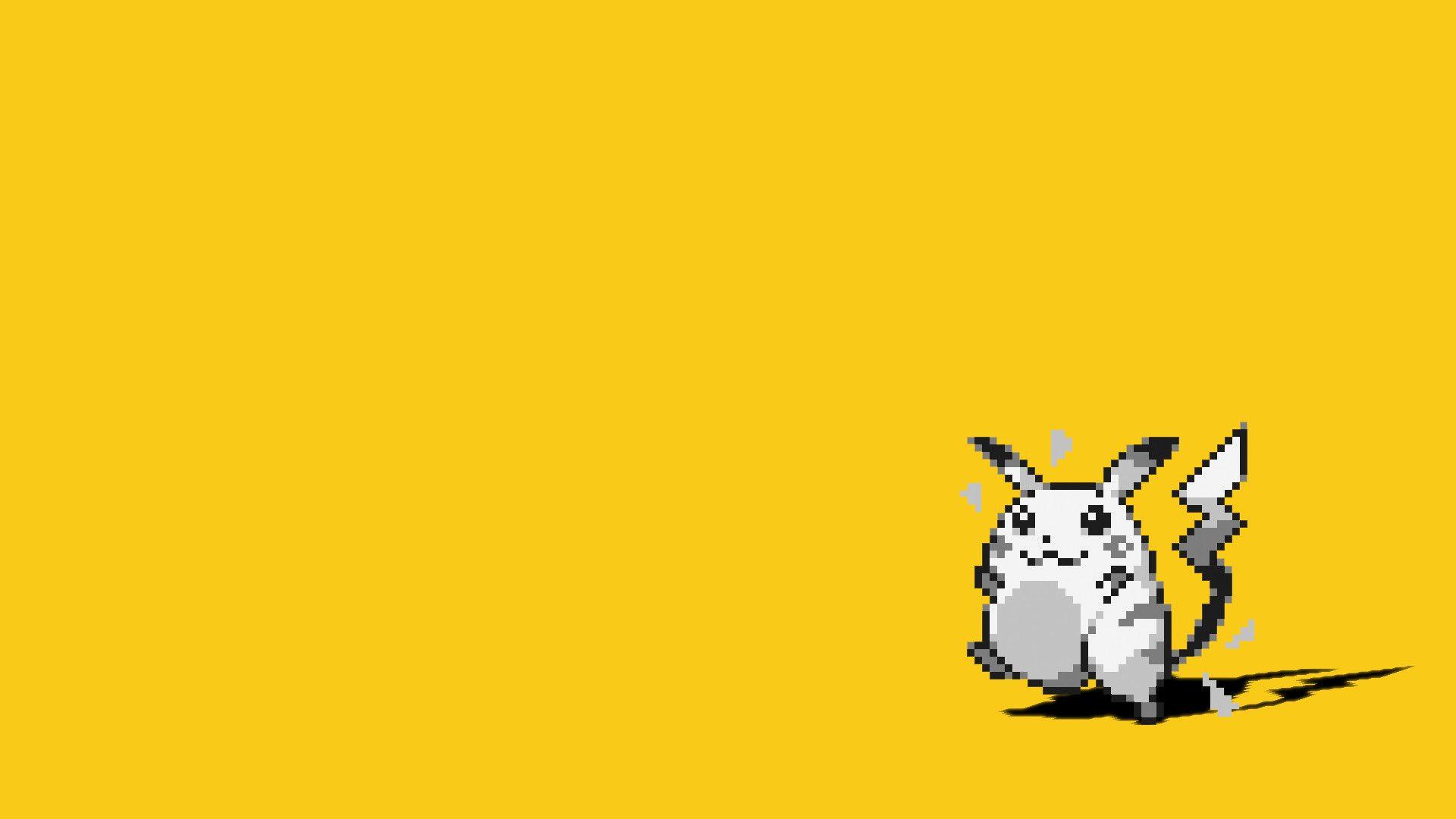 1920x1080 Pokemon Yellow Wallpaper