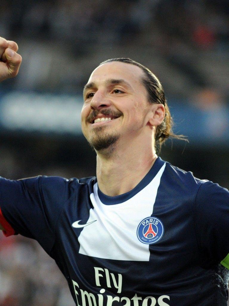 768x1024 Download 768x1024 Zlatan Ibrahimovic, Smiling, Tattoo