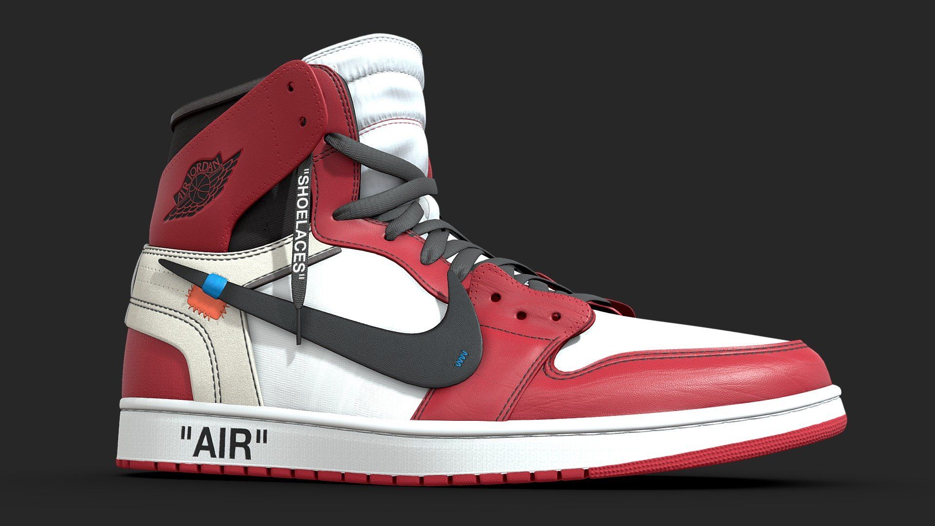 1920x1080 Jordan 1 Off White Chicago
