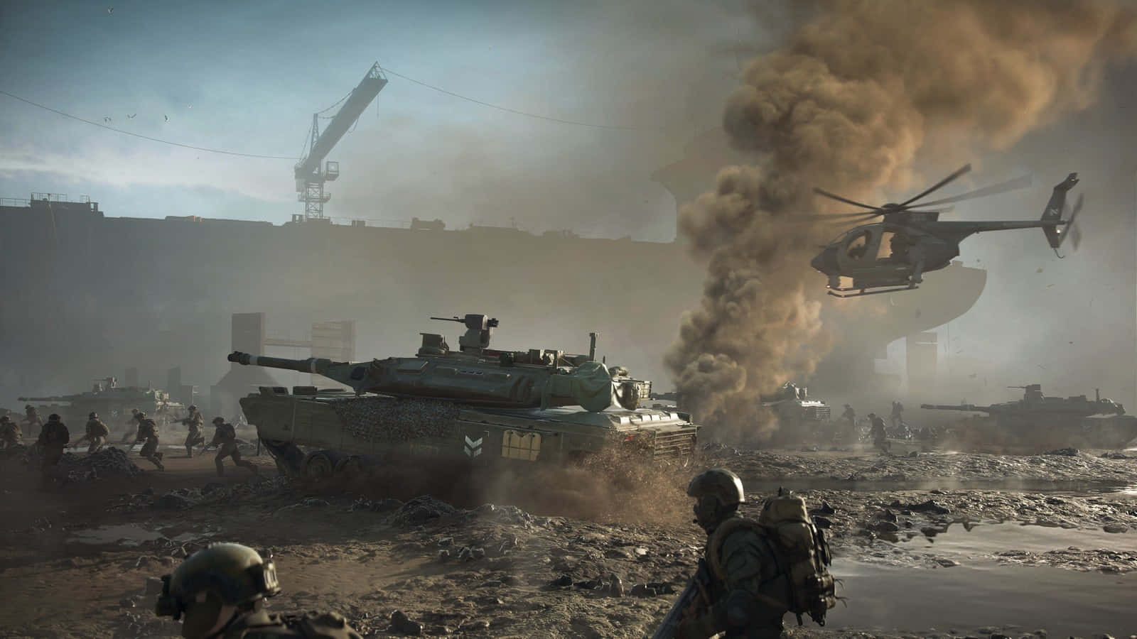 1600x900 Battle Formation Wallpaper