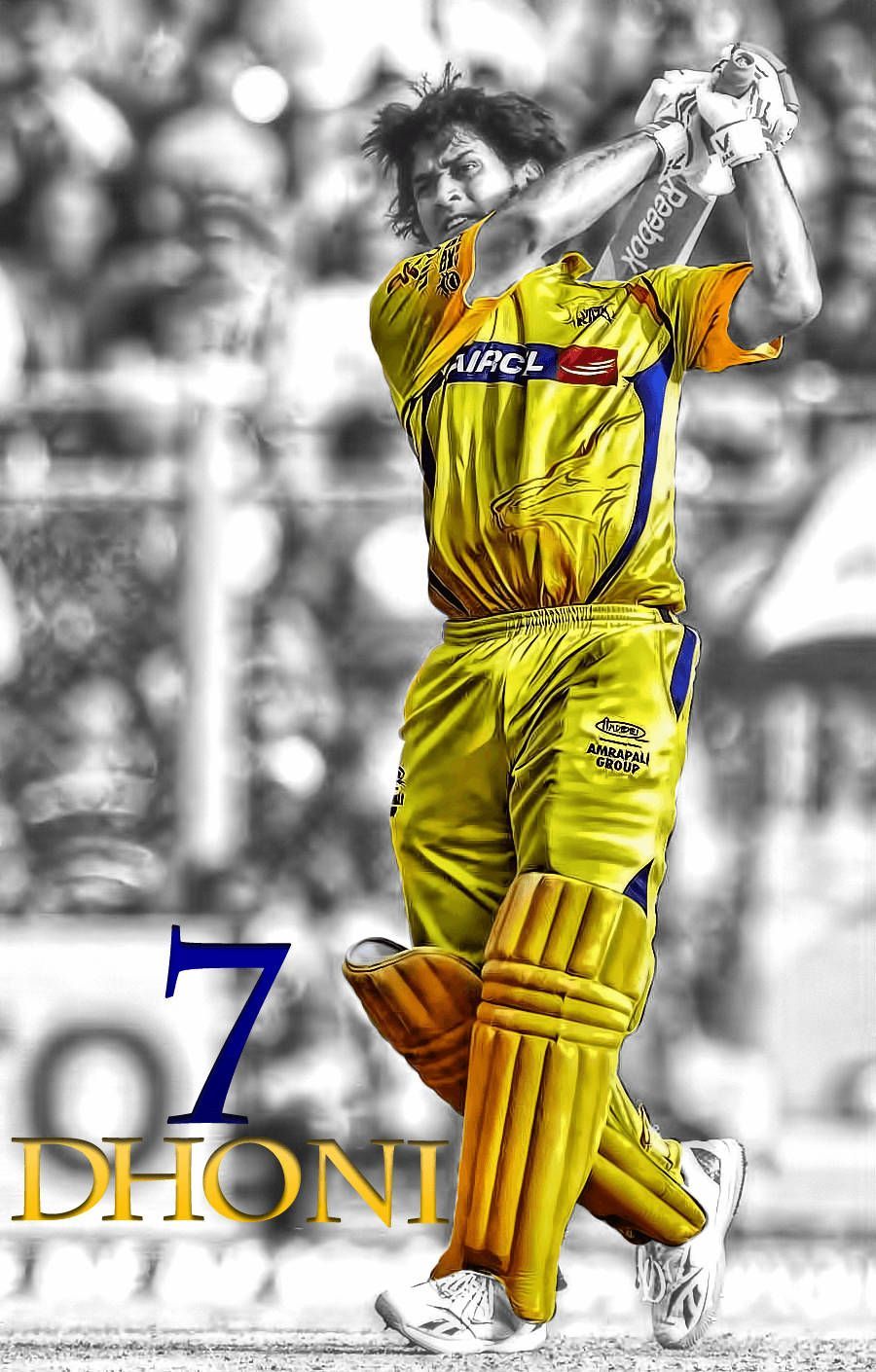 900x1410 Download Chennai Super Kings Yellow