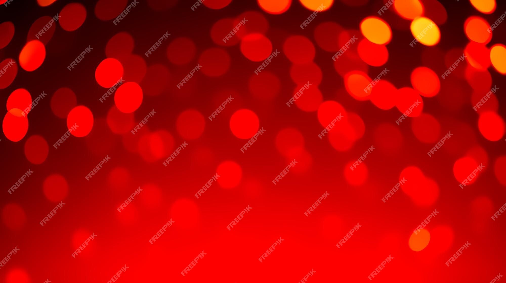 2000x1117 Photo. Abstract red bokeh background