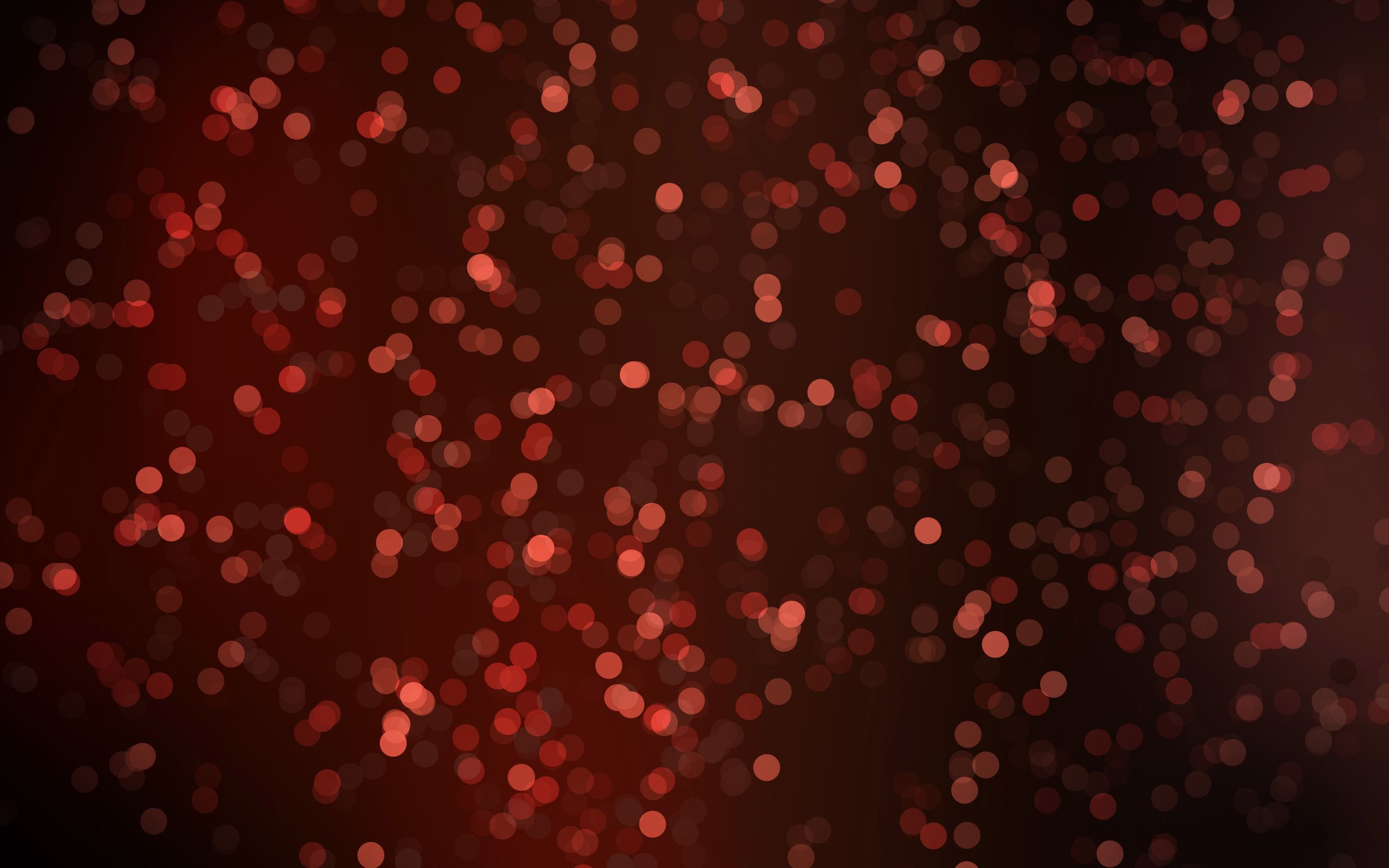 2560x1600 Red Bokeh Wallpaper