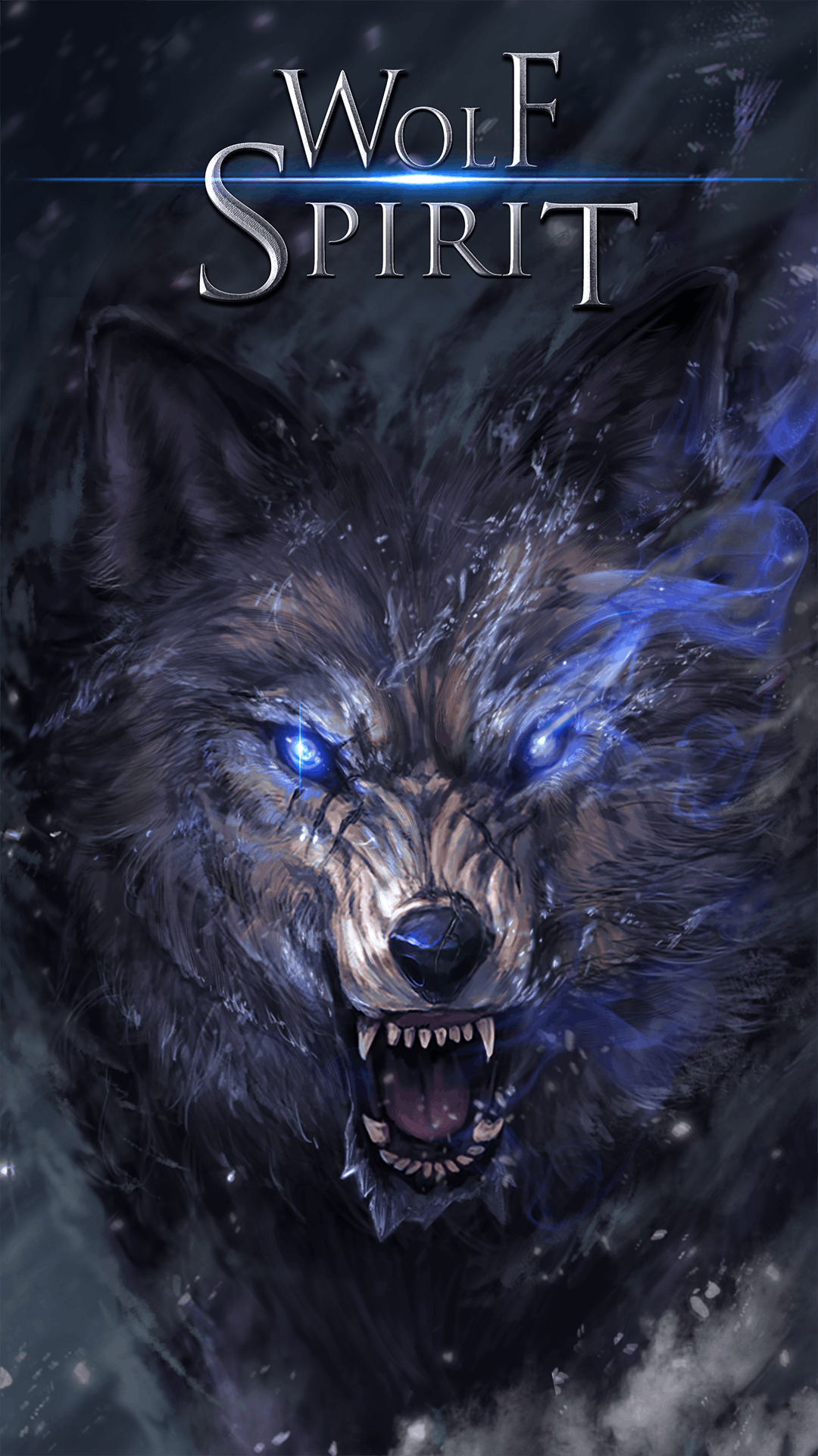 1080x1920 Wolf spirit live wallpaper. Android live wallpaper