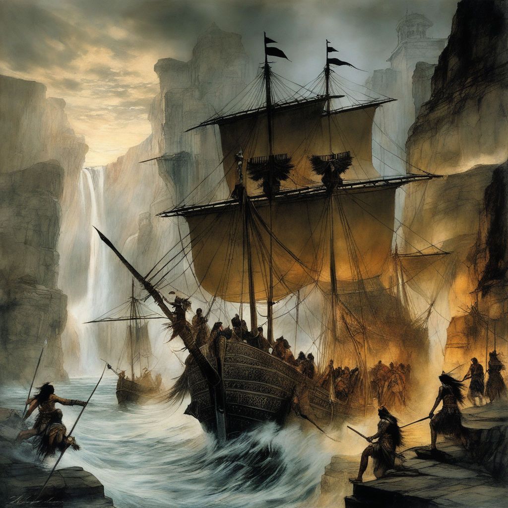 1024x1024 in the style of theodore gericault